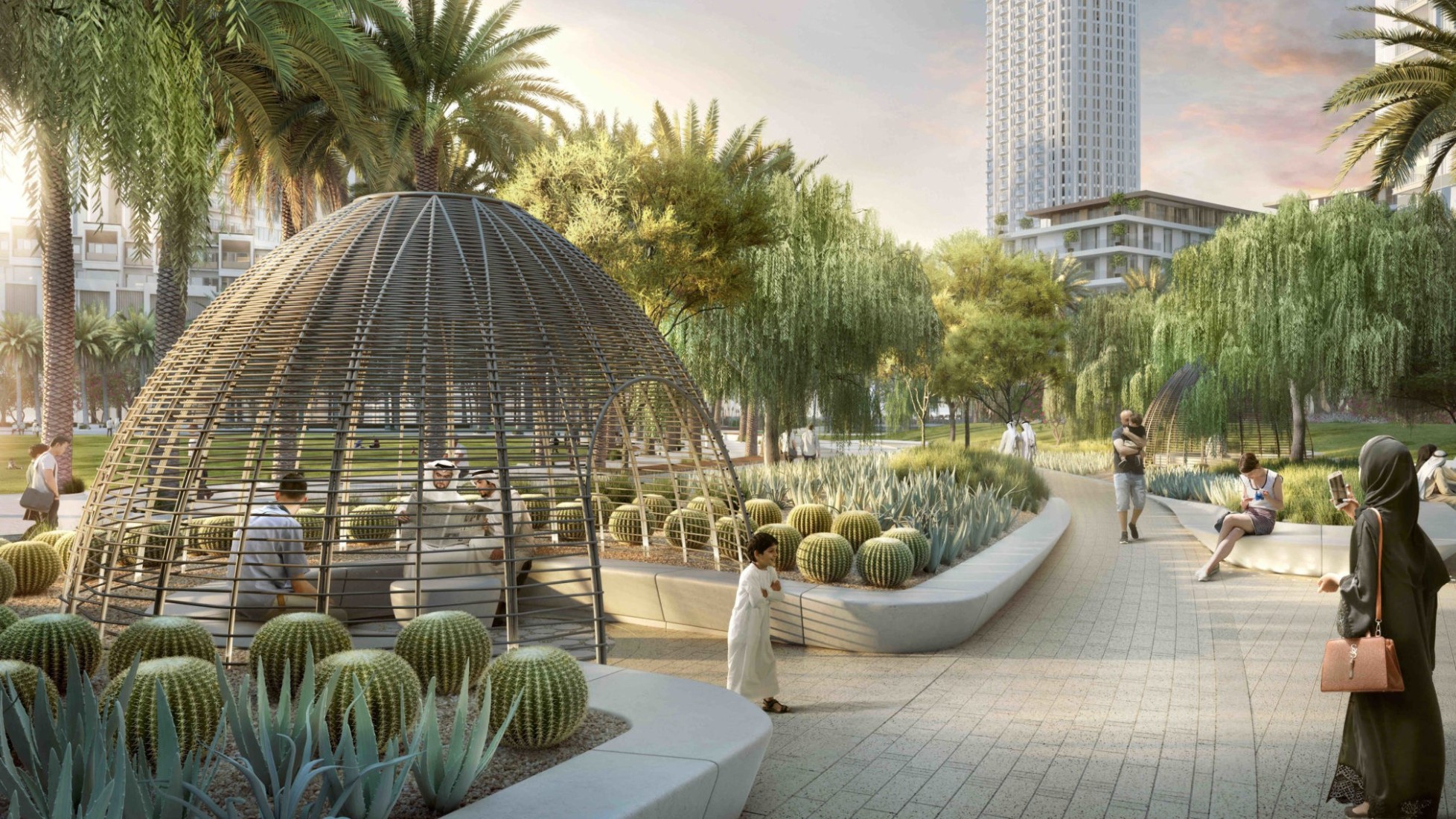 Palace Residences Creek Blue