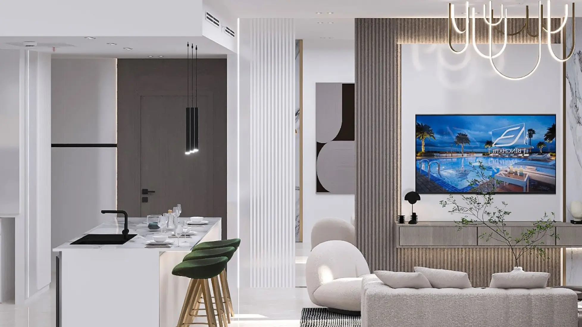 Semi-furnished finishing 1