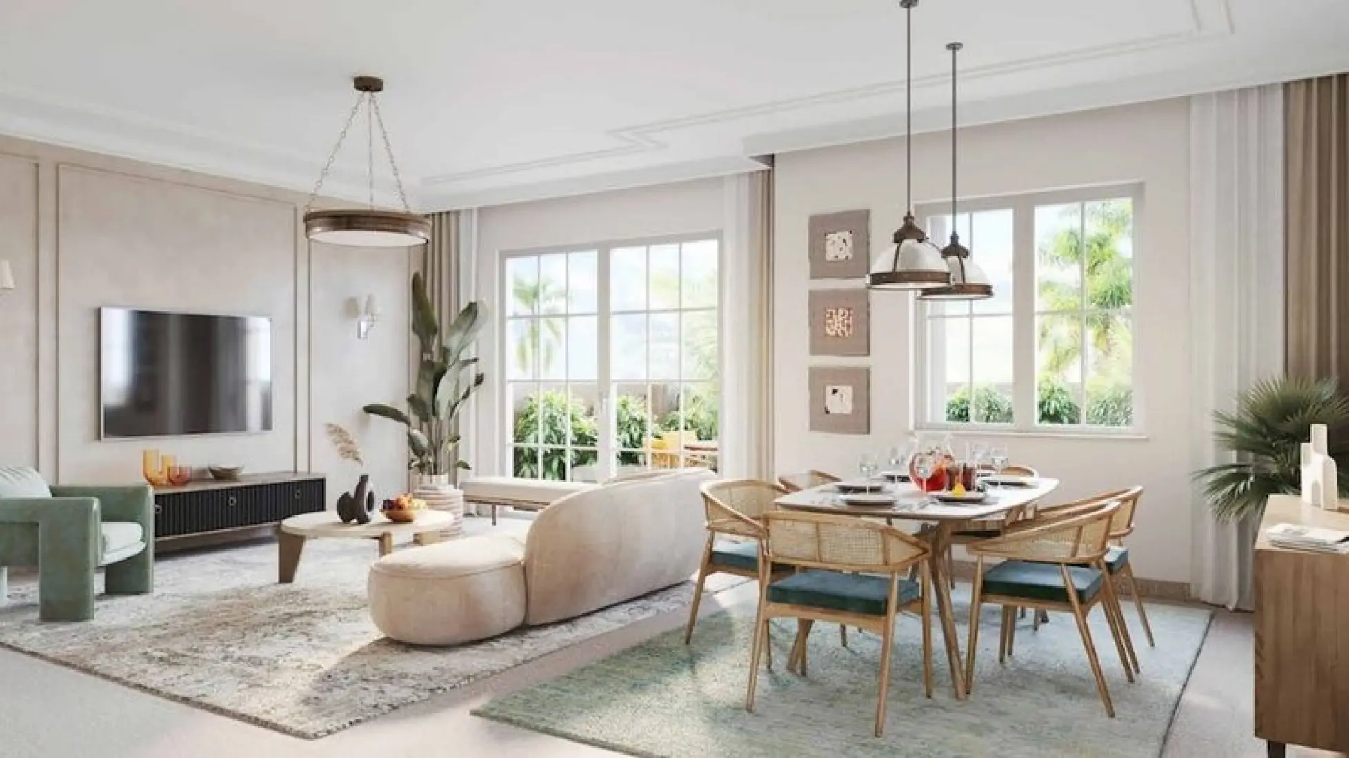 Semi-furnished finishing 1