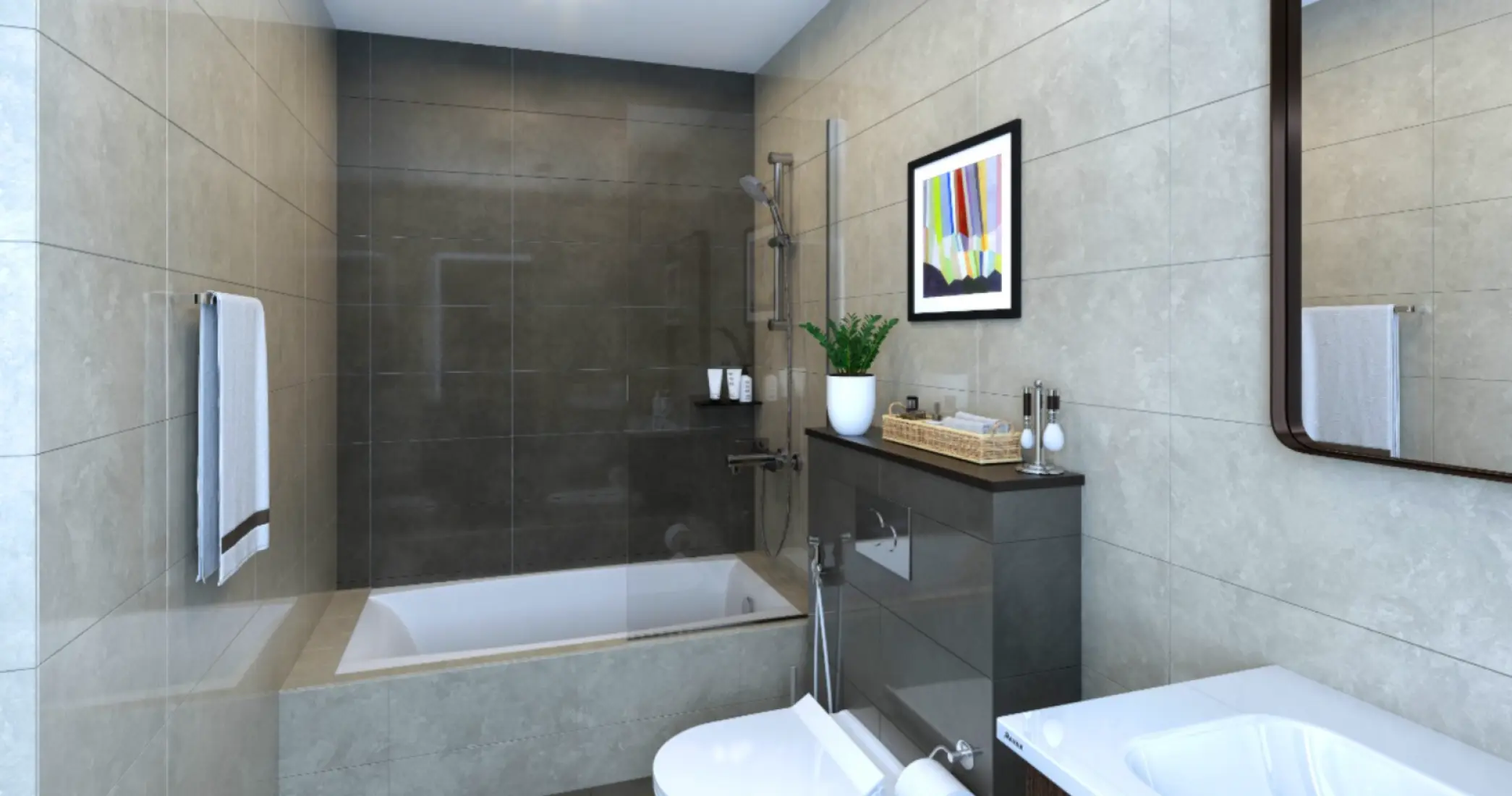 Semi-furnished finishing 1