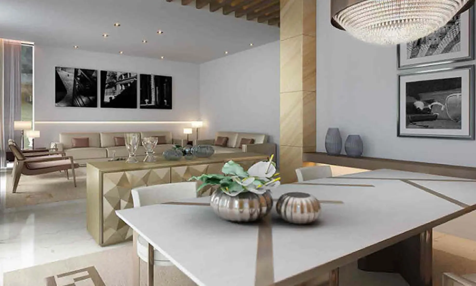 Semi-furnished finishing 1