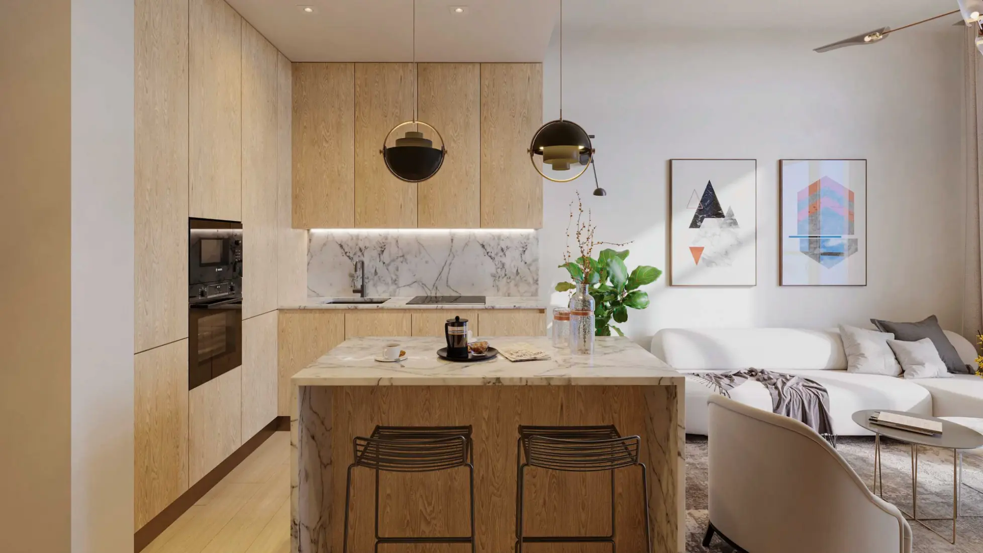 Semi-furnished finishing 1