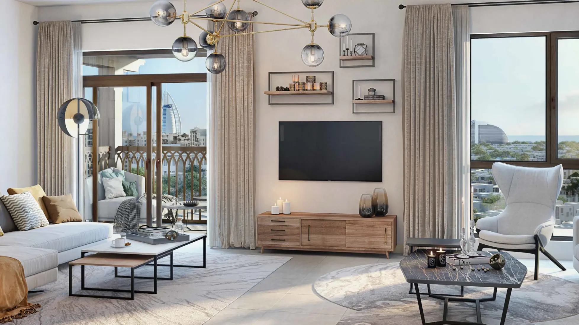 Semi-furnished finishing 1