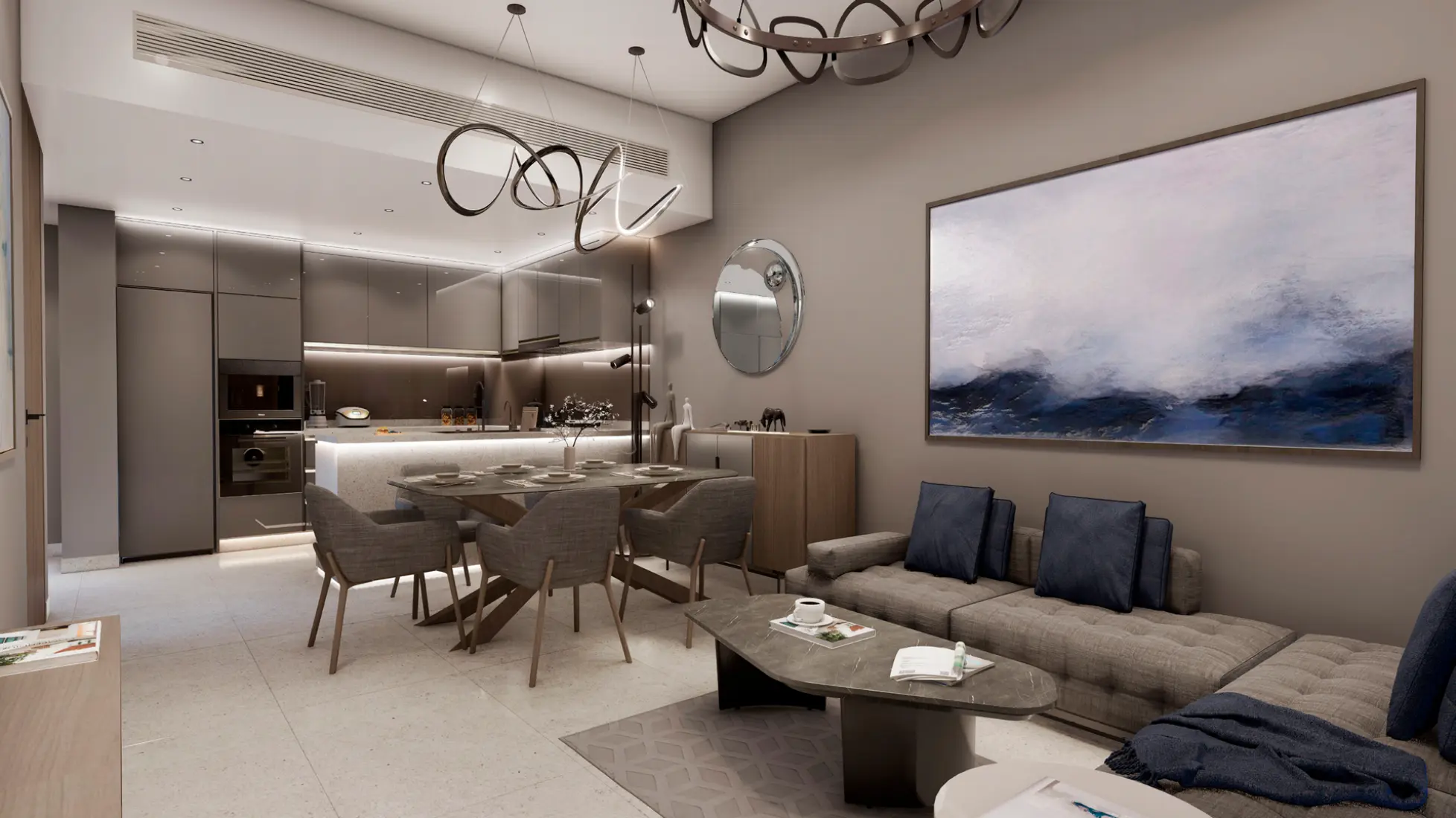 Semi-furnished finishing 1