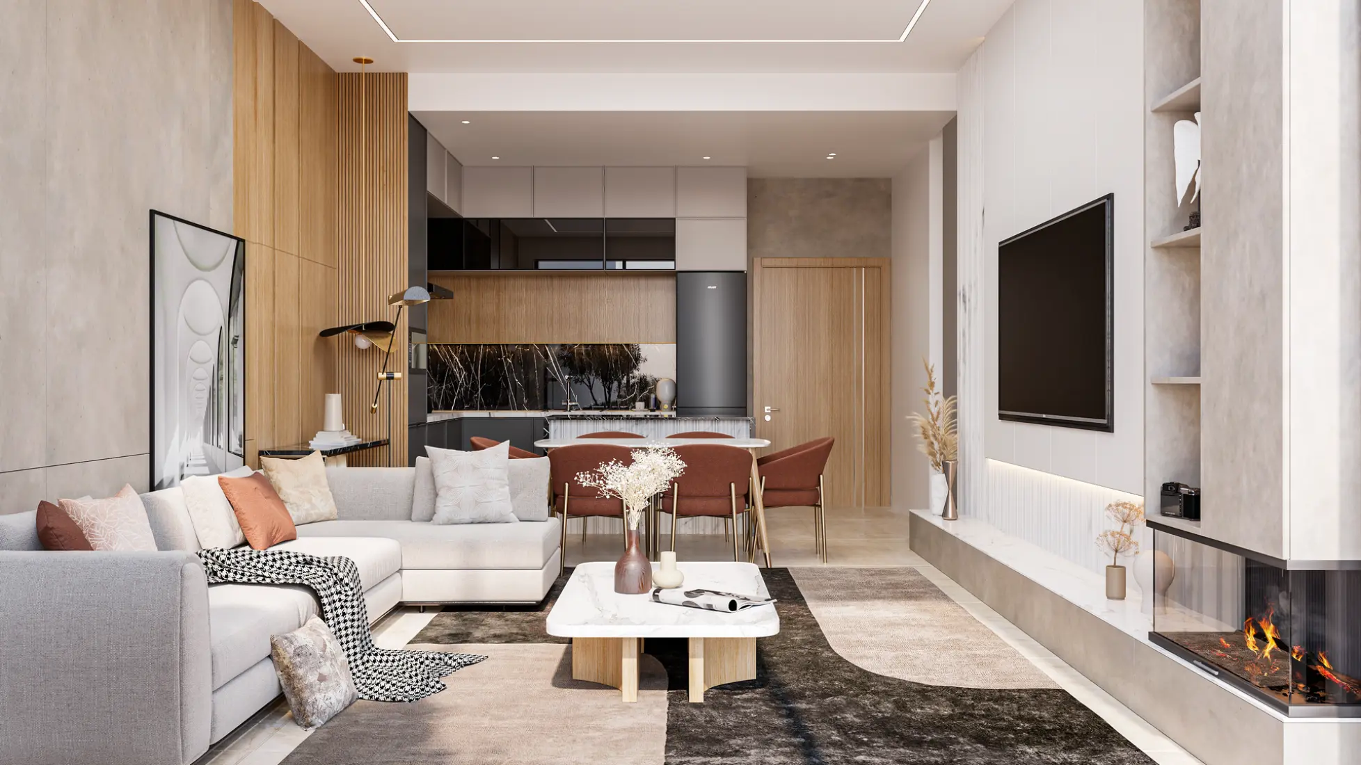 Semi-furnished finishing 1