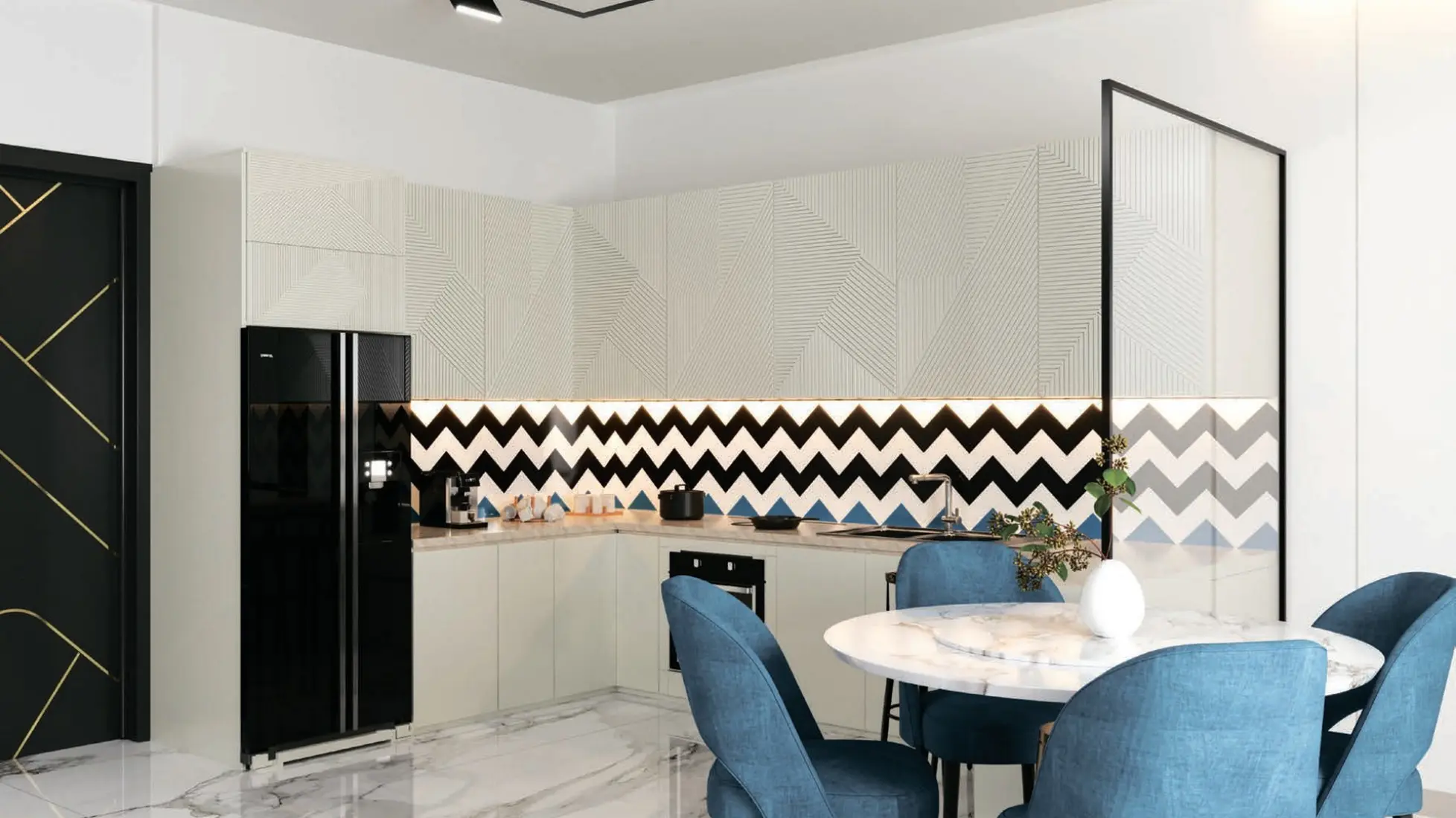 Semi-furnished finishing 1