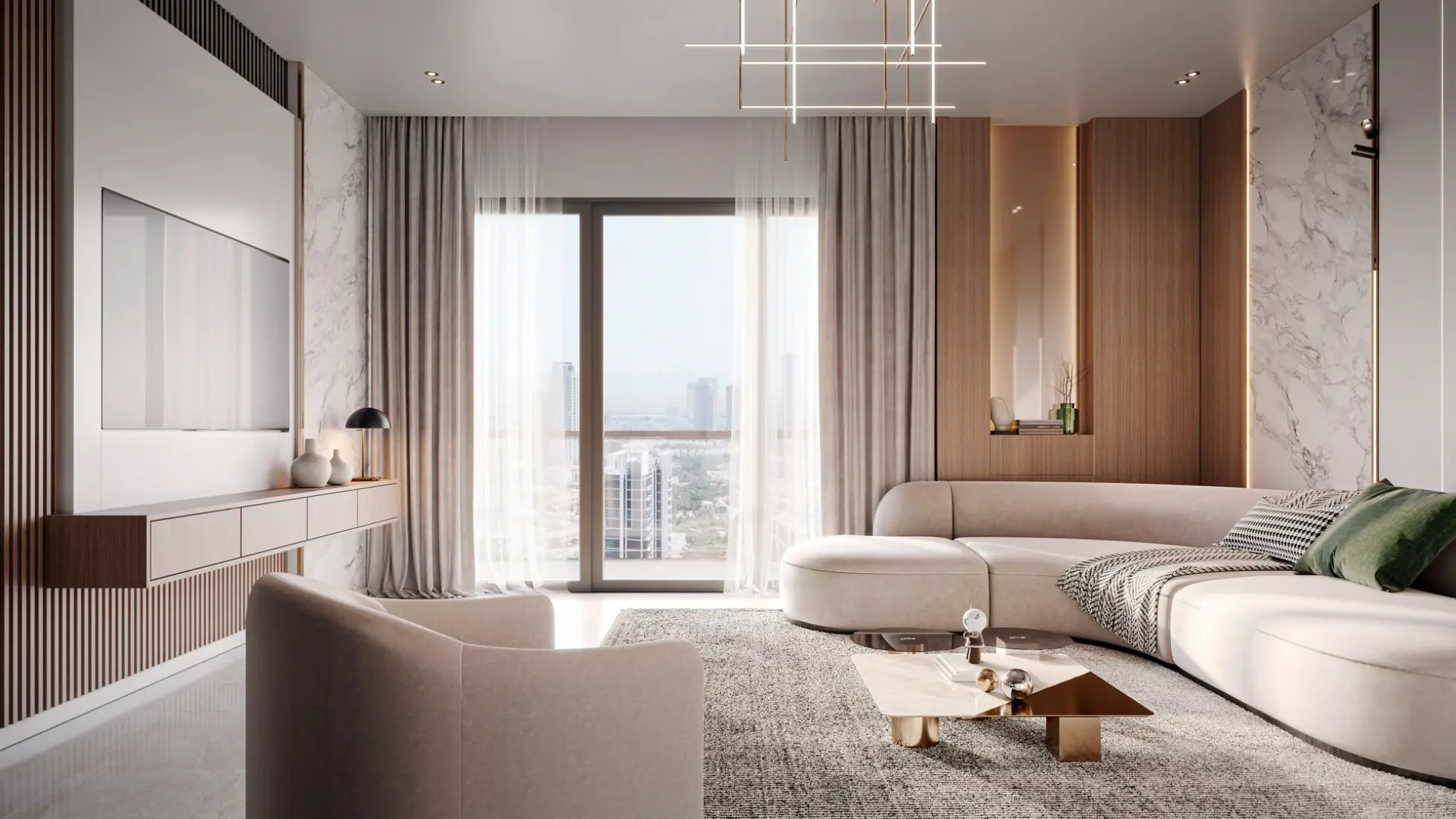 Semi-furnished finishing 1