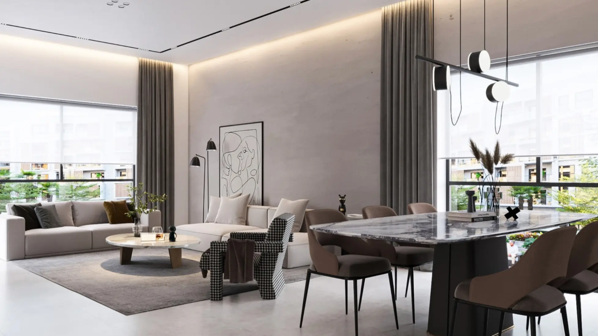 Unfurnished finishing 1