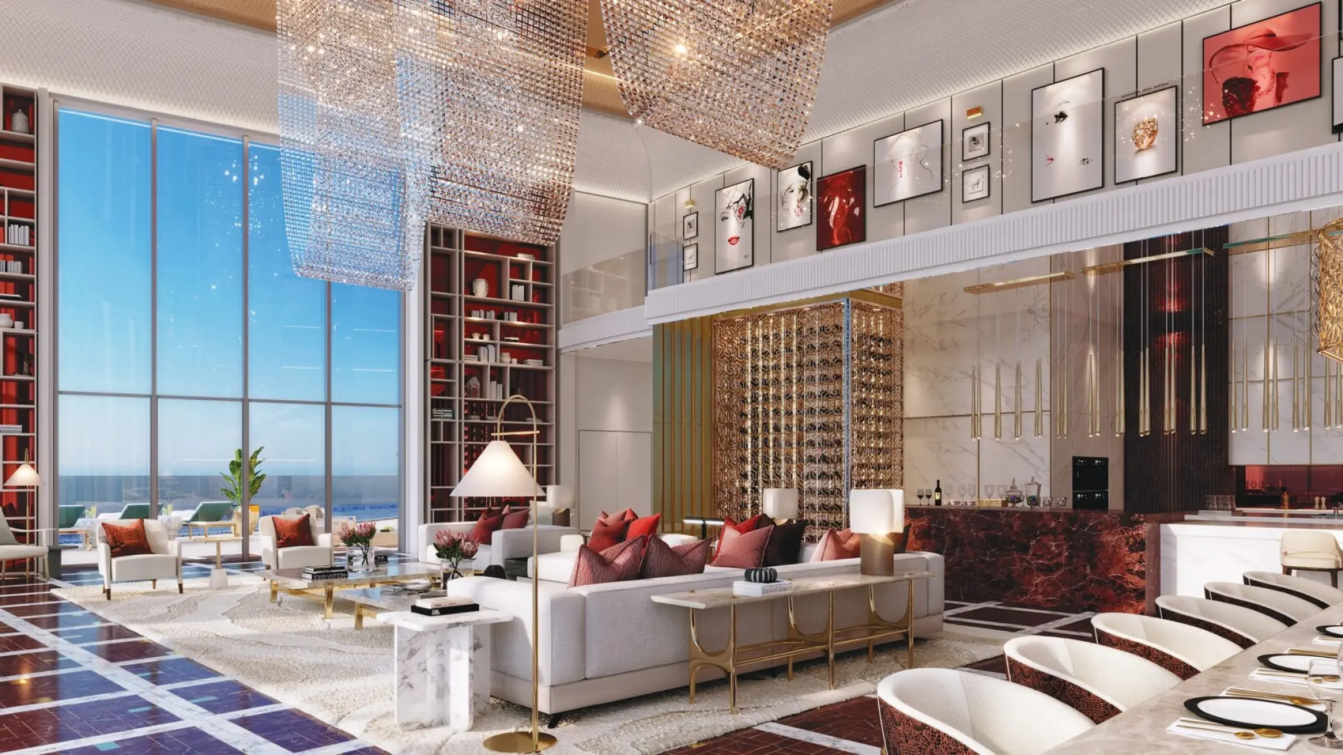 Semi-furnished finishing 1