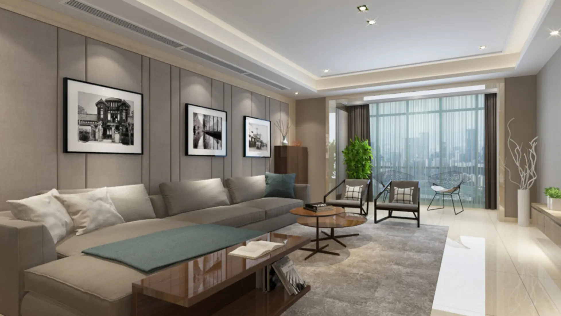 Semi-furnished finishing 1