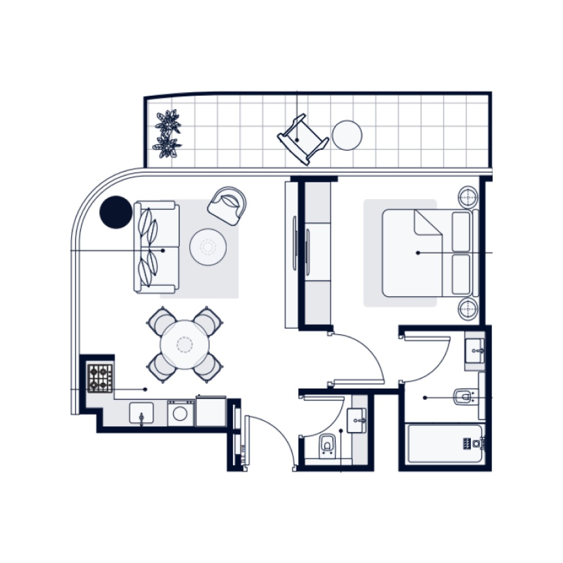 1 Bedroom