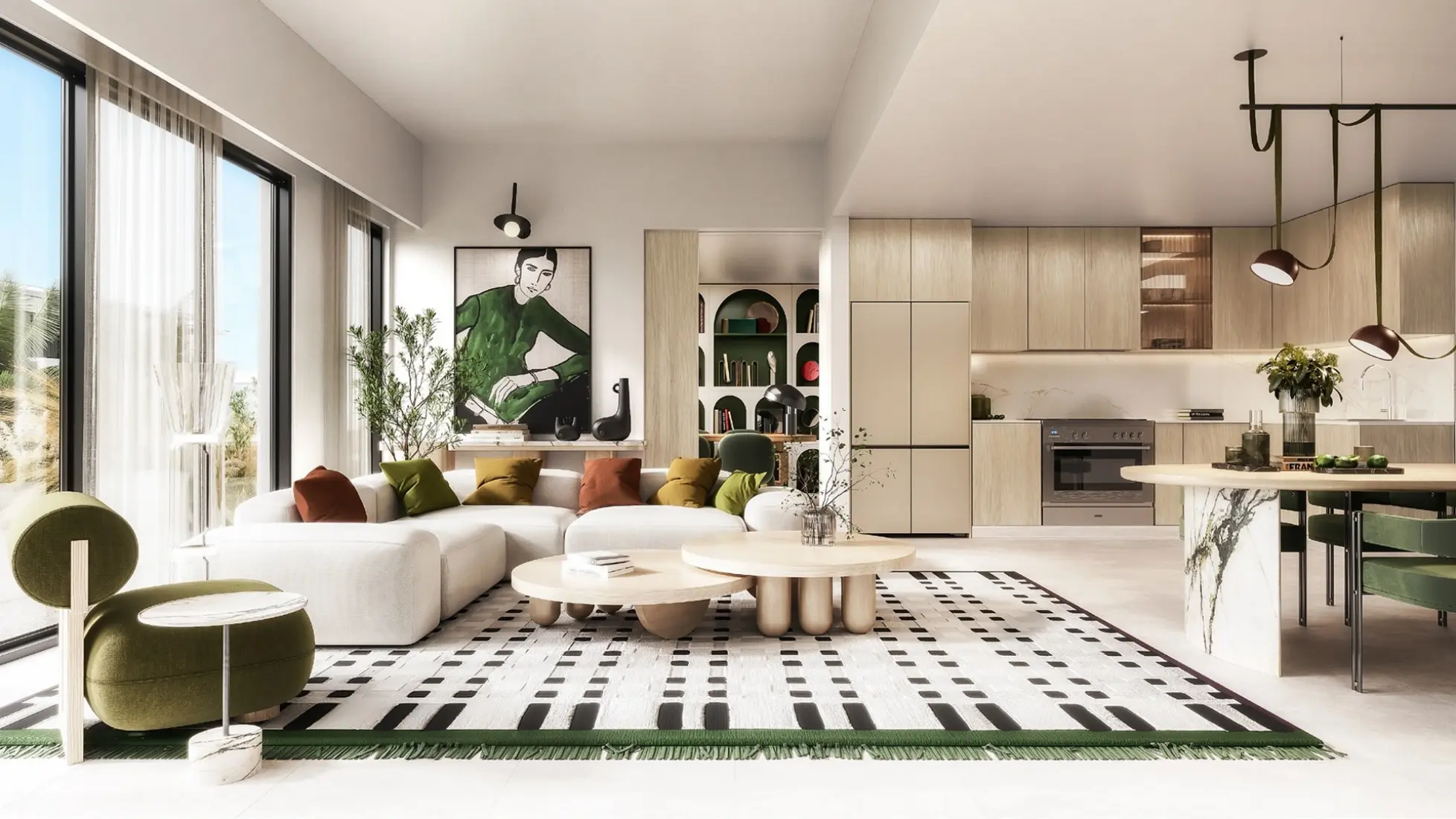 Semi-furnished finishing 4