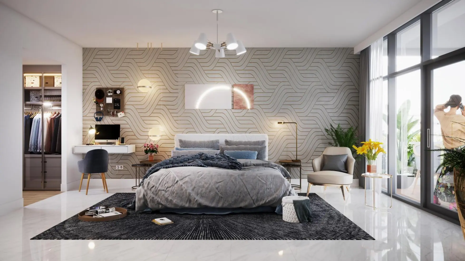 Semi-furnished finishing 2