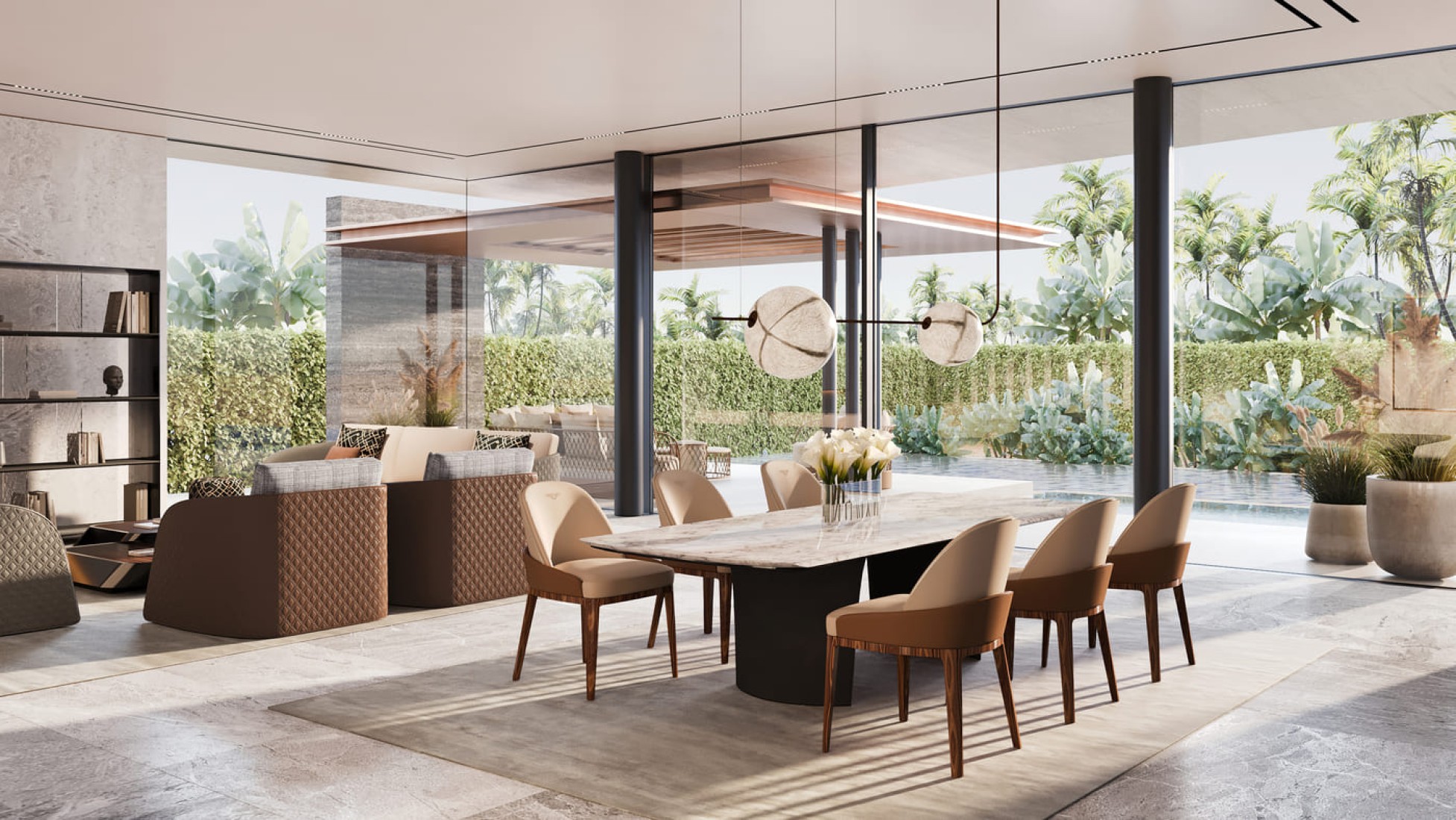 Semi-furnished finishing 2