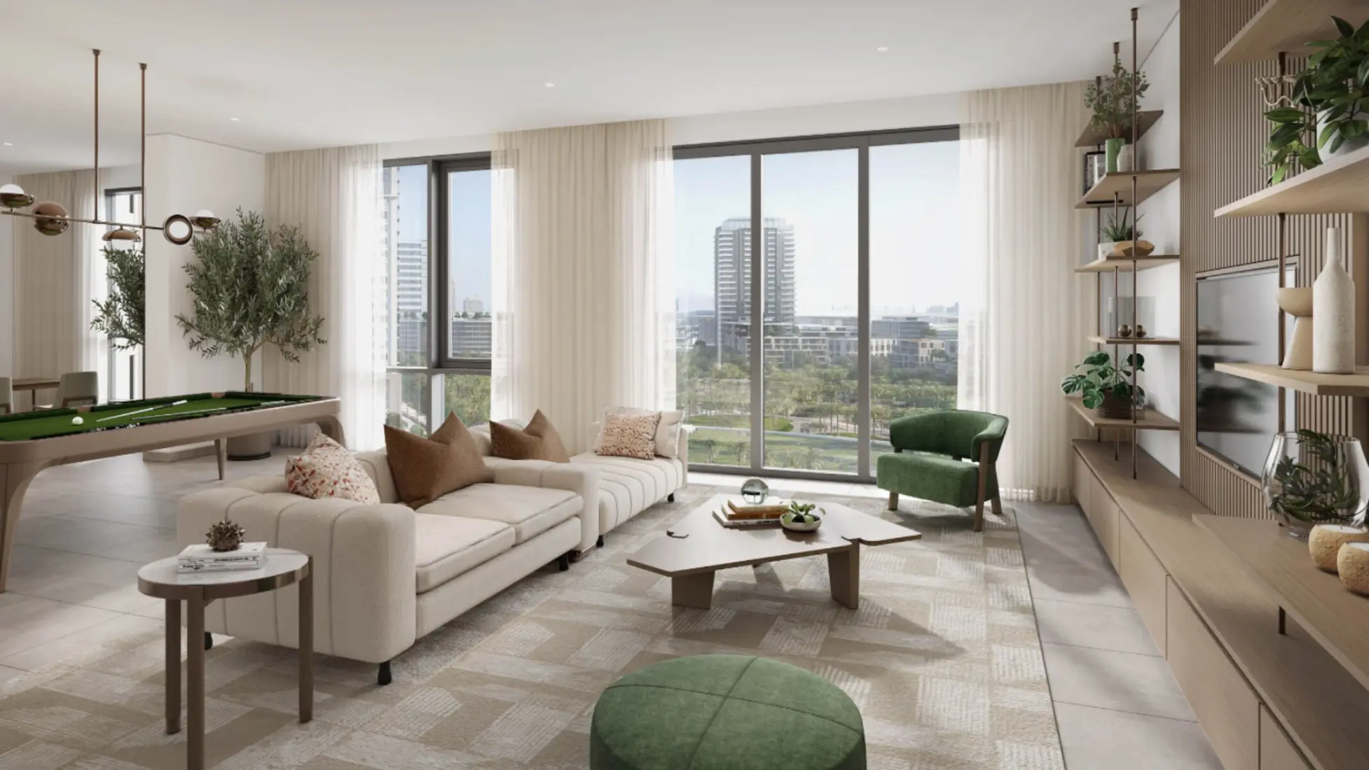 Semi-furnished finishing 2