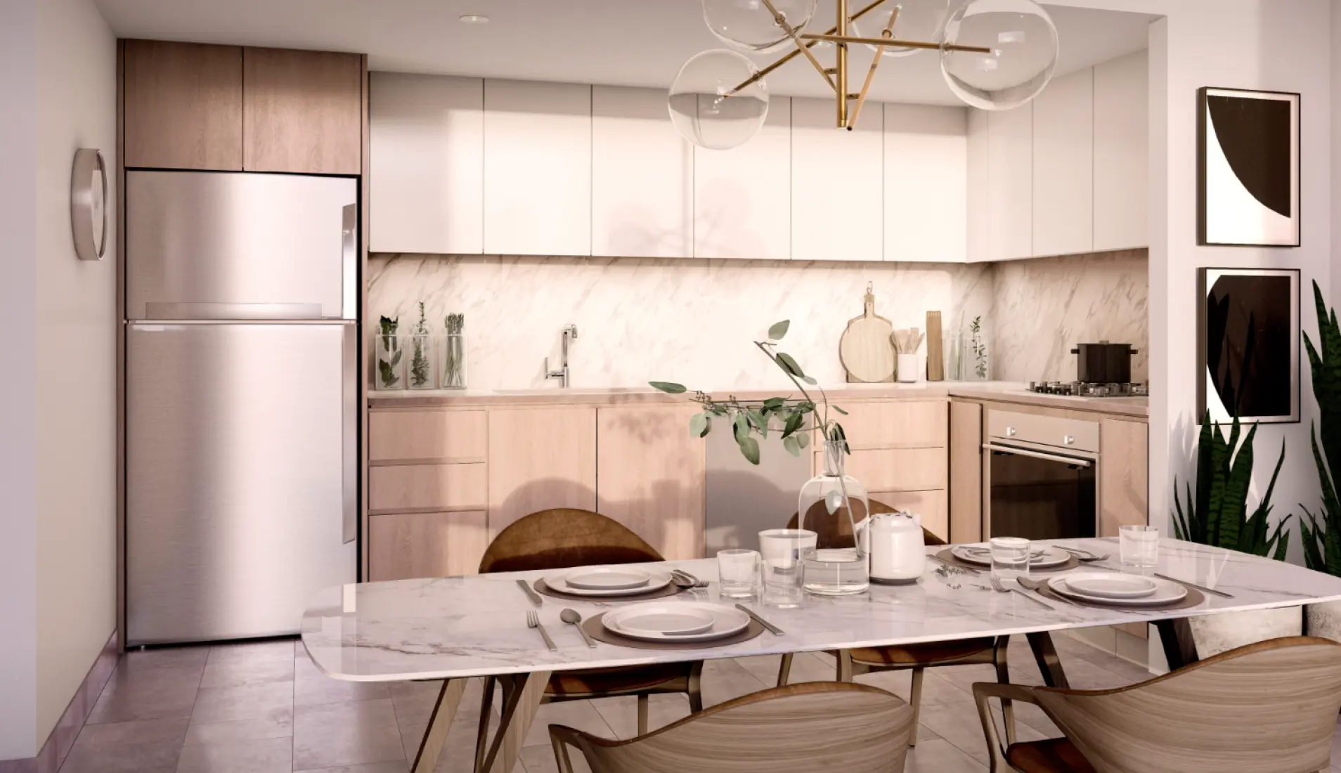 Semi-furnished finishing 2