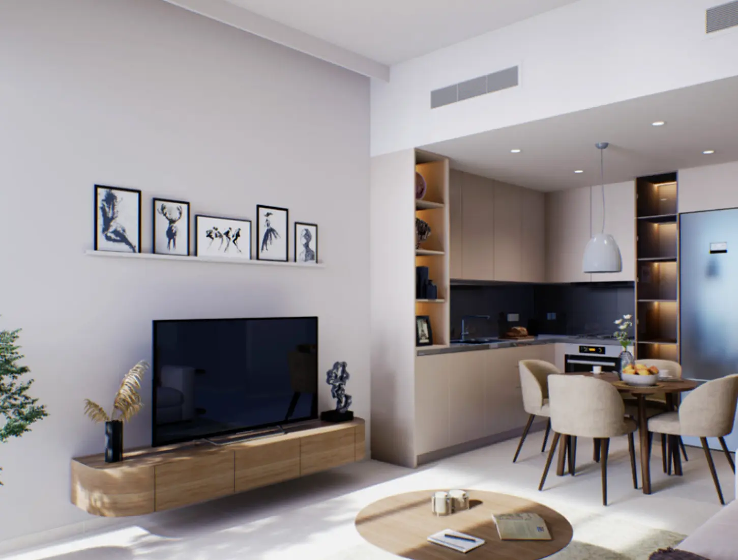 Semi-furnished finishing 2