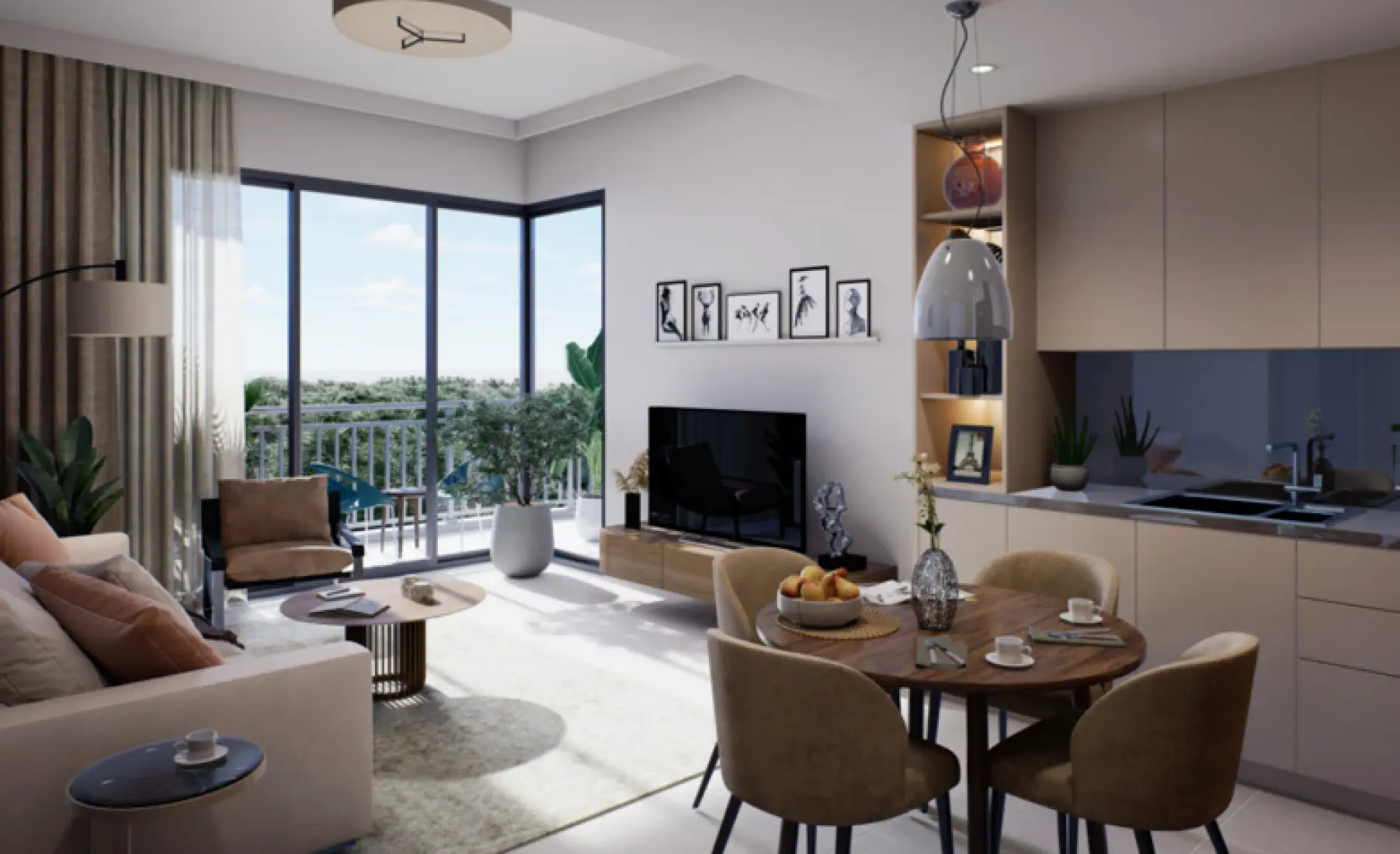 Semi-furnished finishing 3