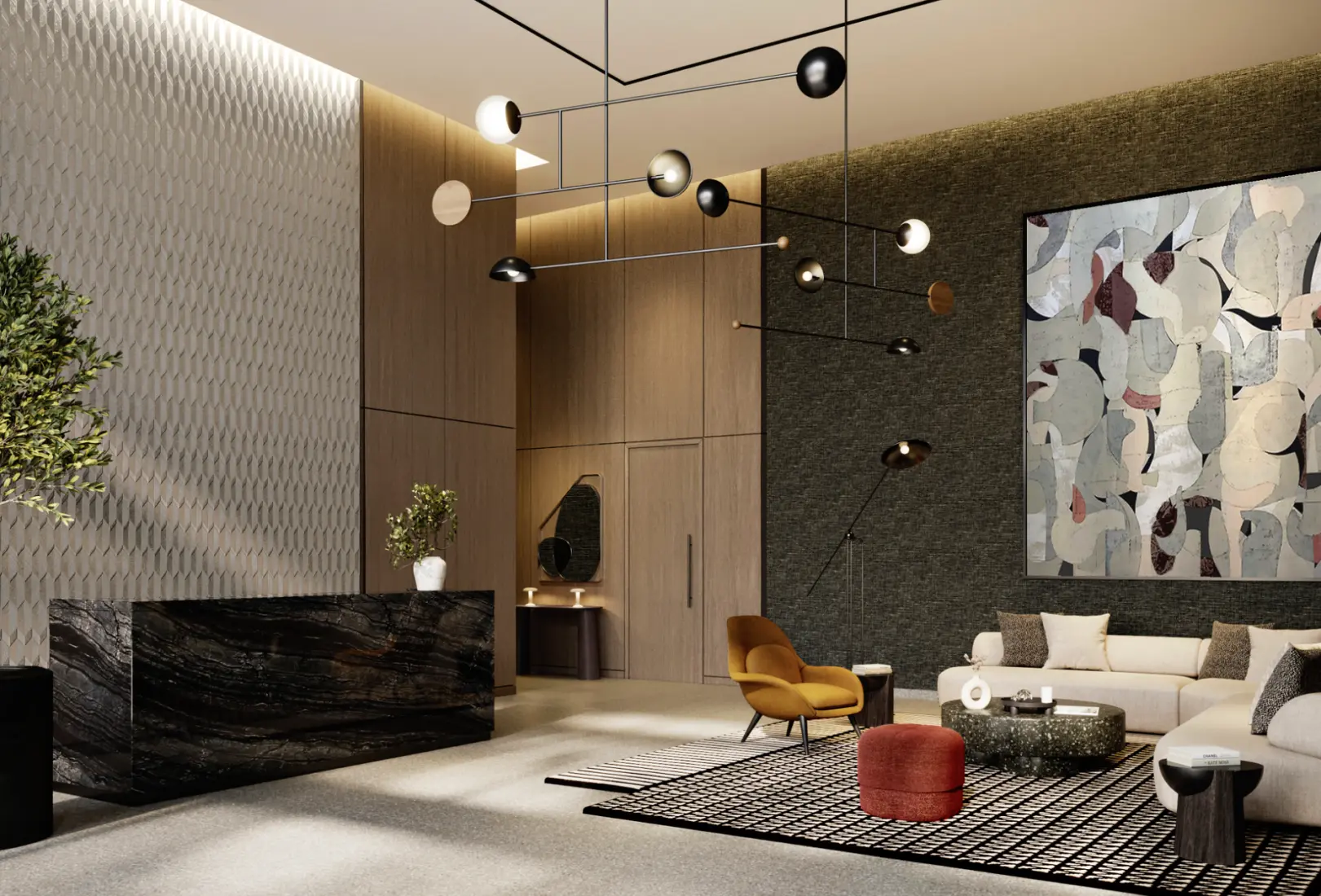 Semi-furnished finishing 3