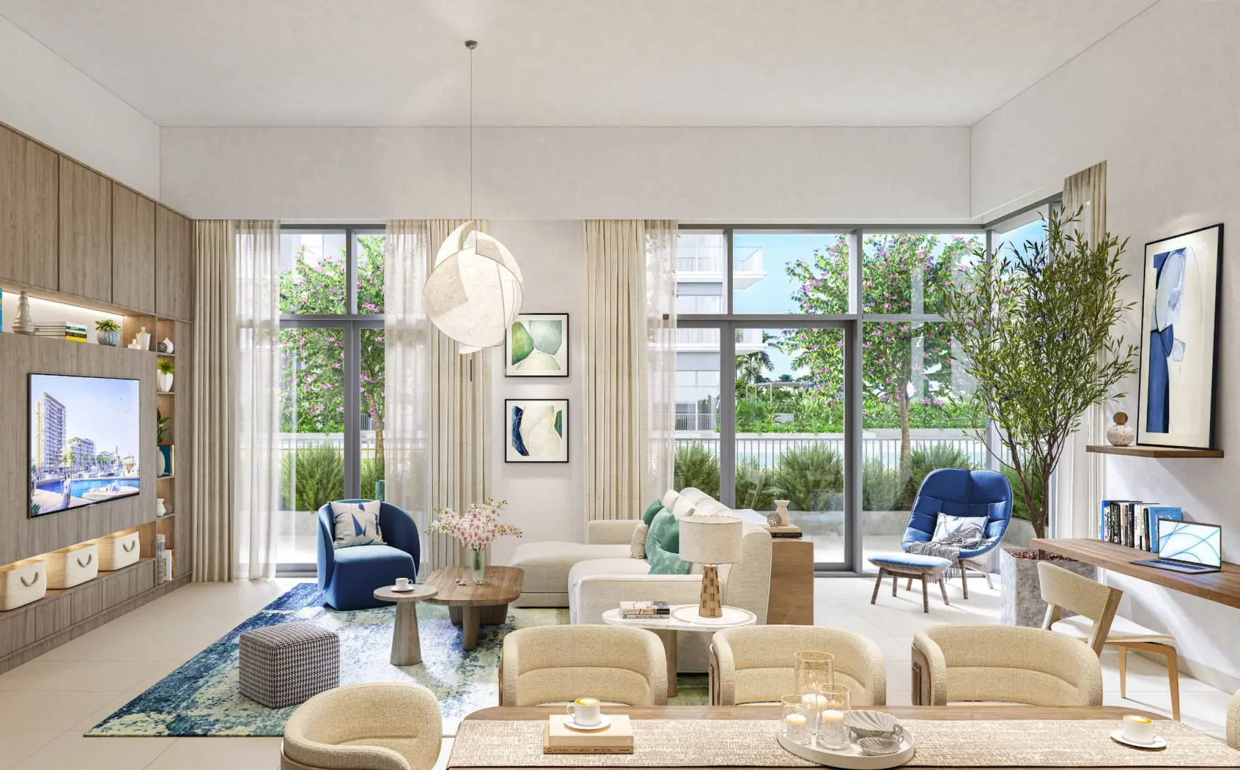 Semi-furnished finishing 3