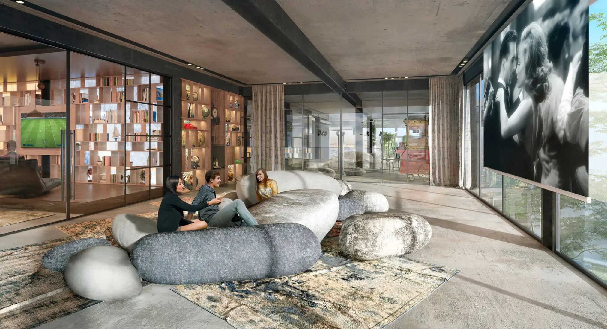 Semi-furnished finishing 4