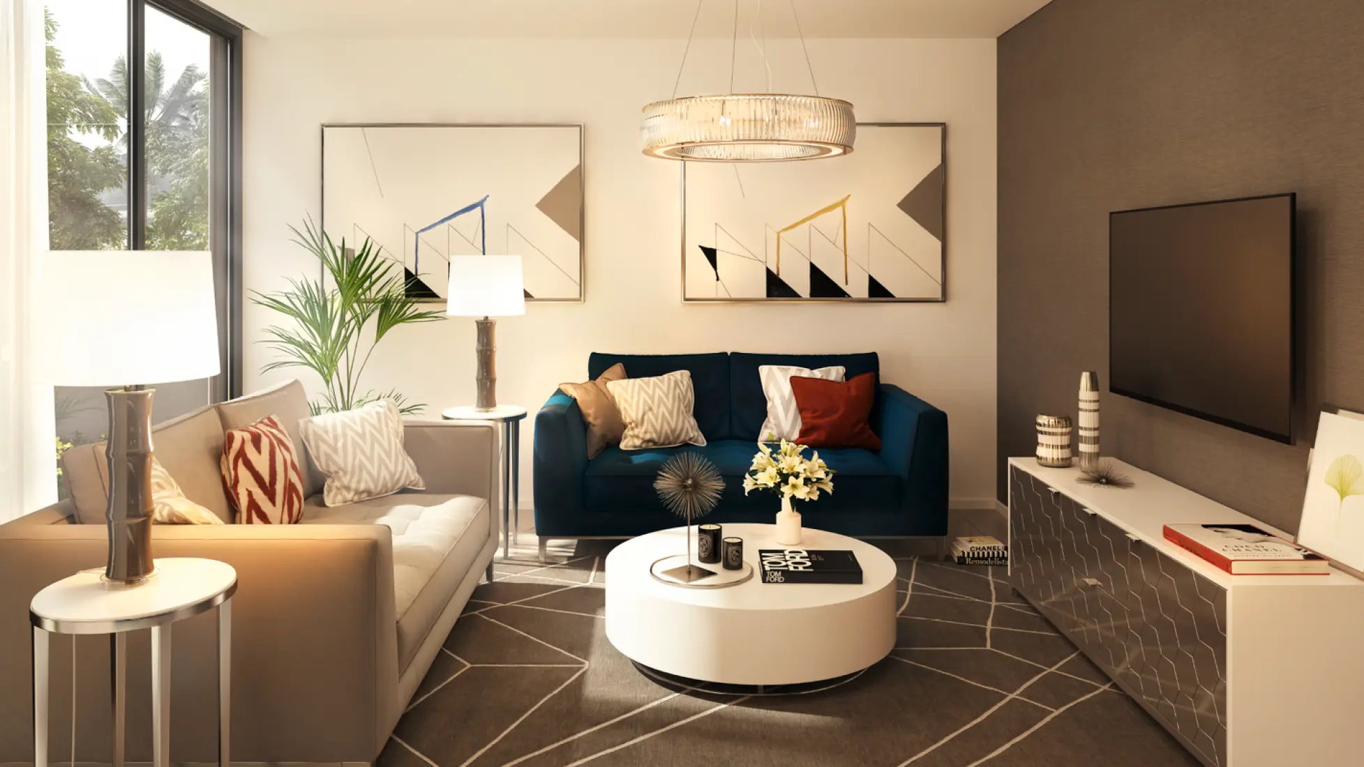 Semi-furnished finishing 2