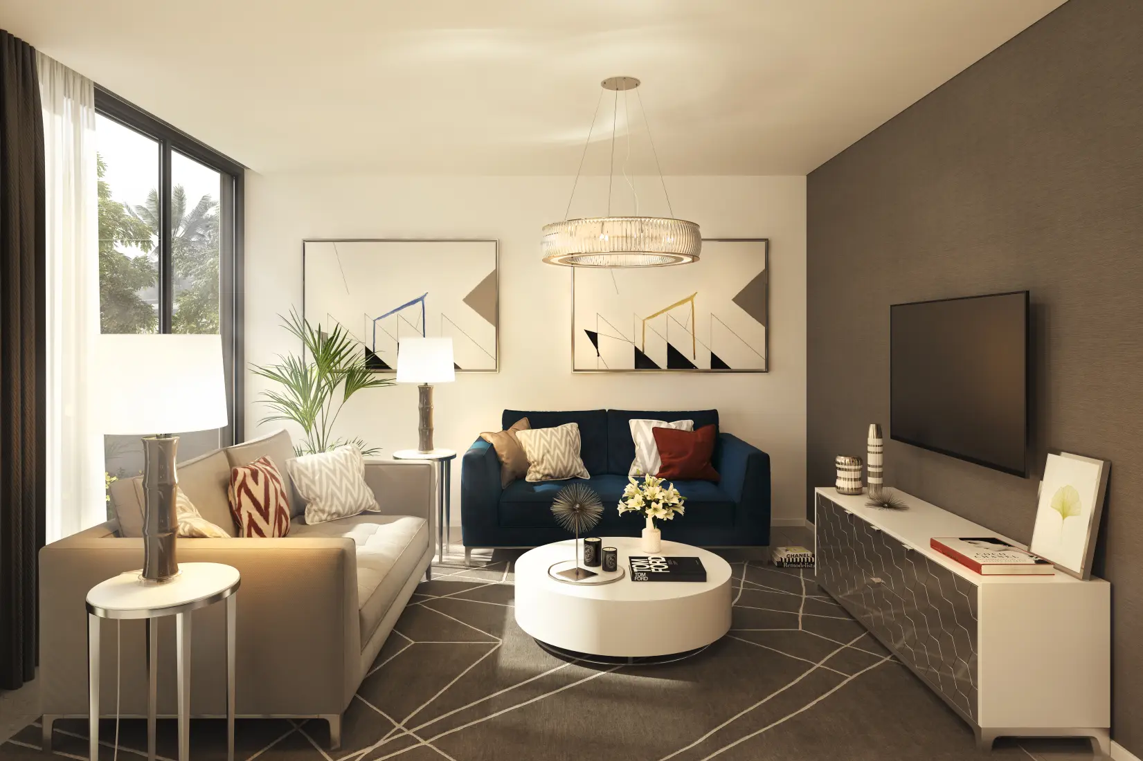 Semi-furnished finishing 2