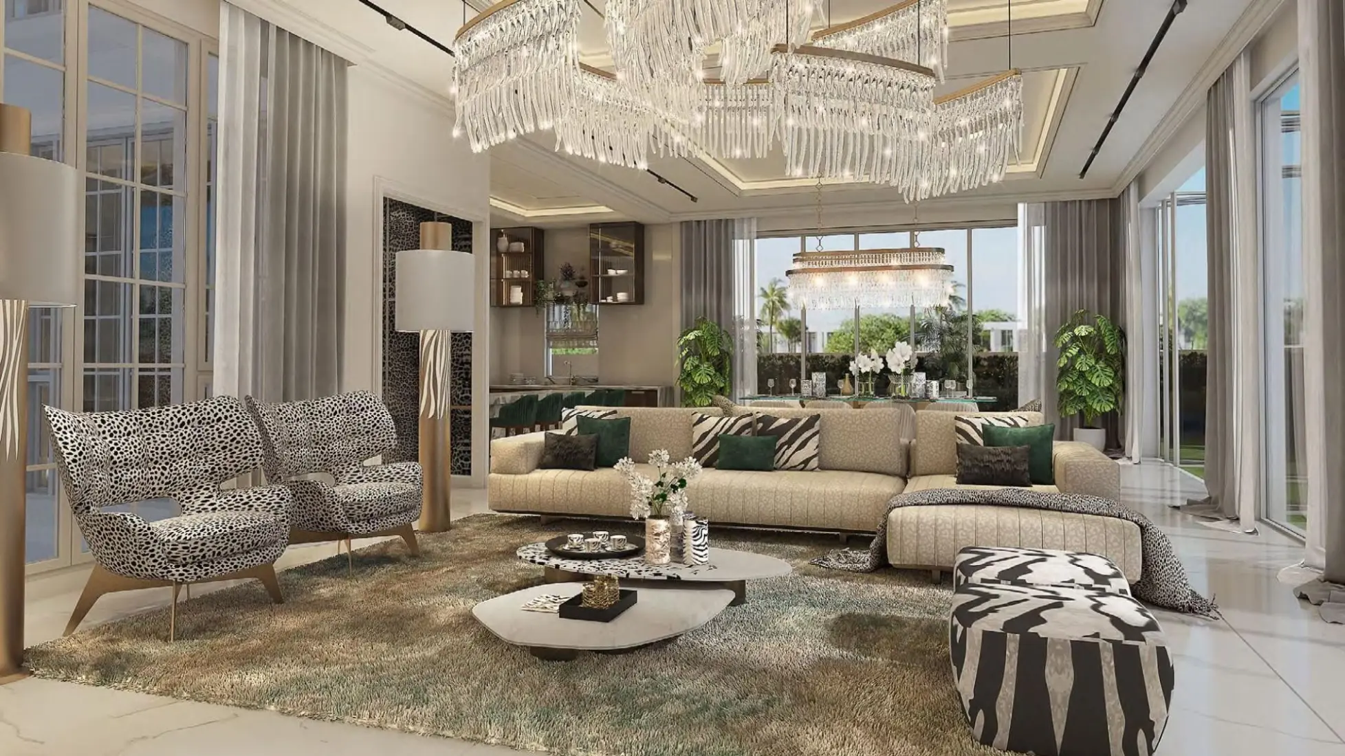 Semi-furnished finishing 3