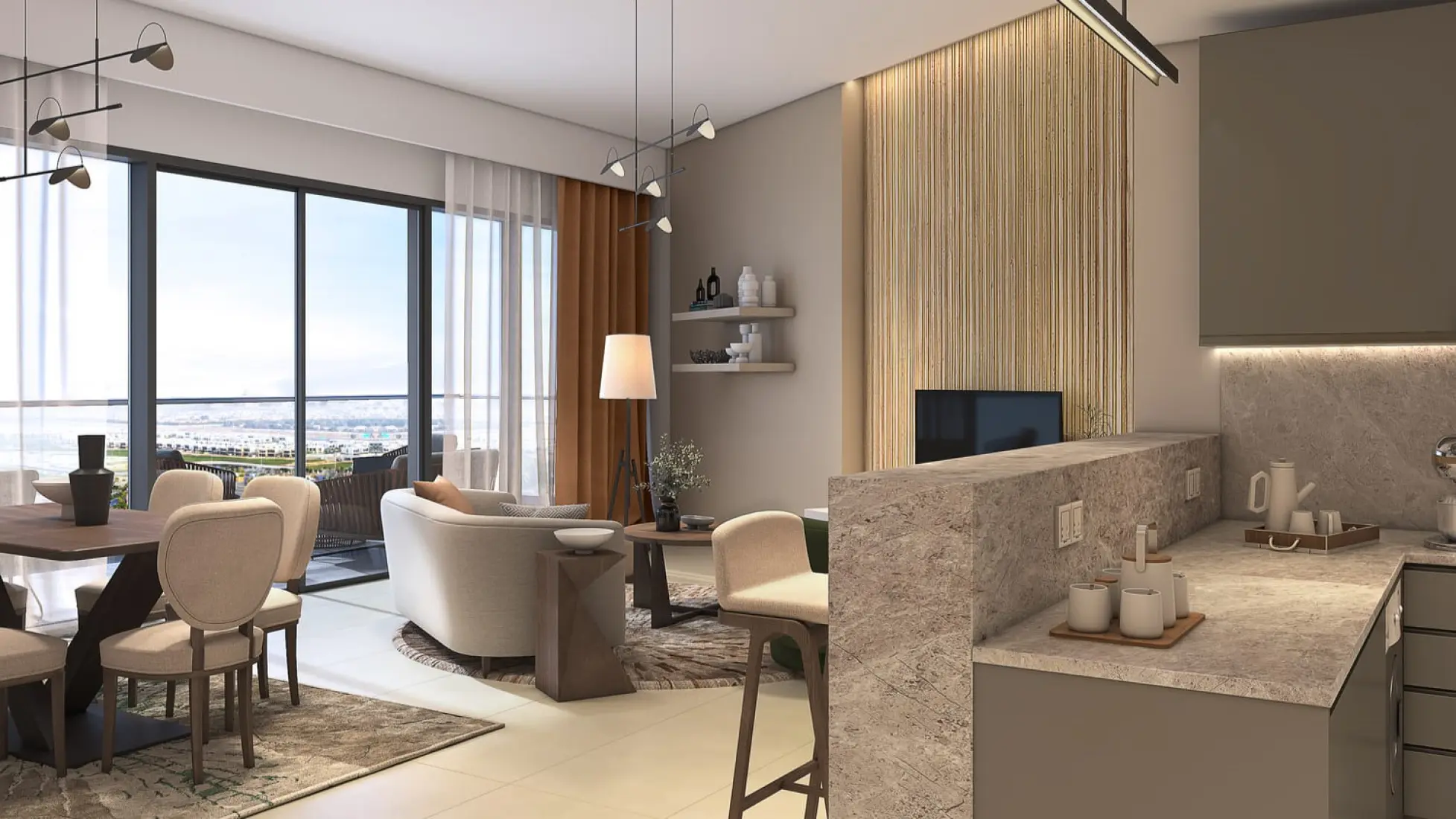 Semi-furnished finishing 3