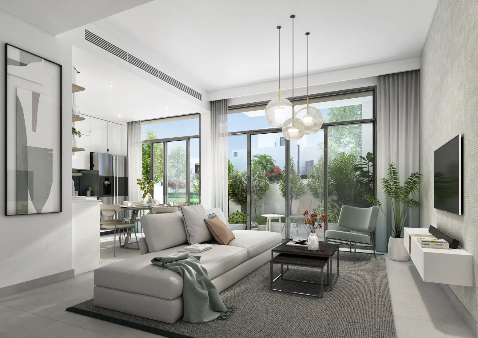 Semi-furnished finishing 2