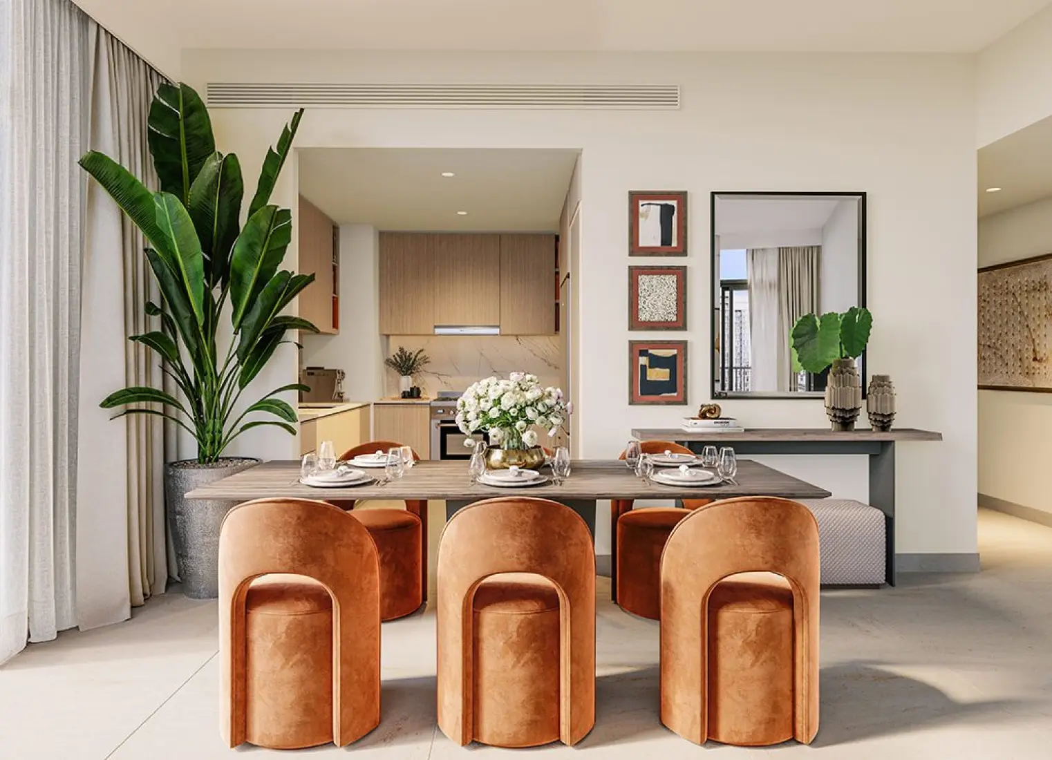 Semi-furnished finishing 3