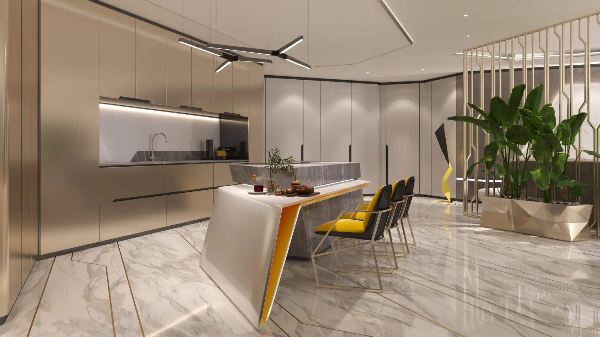 Semi-furnished finishing 3