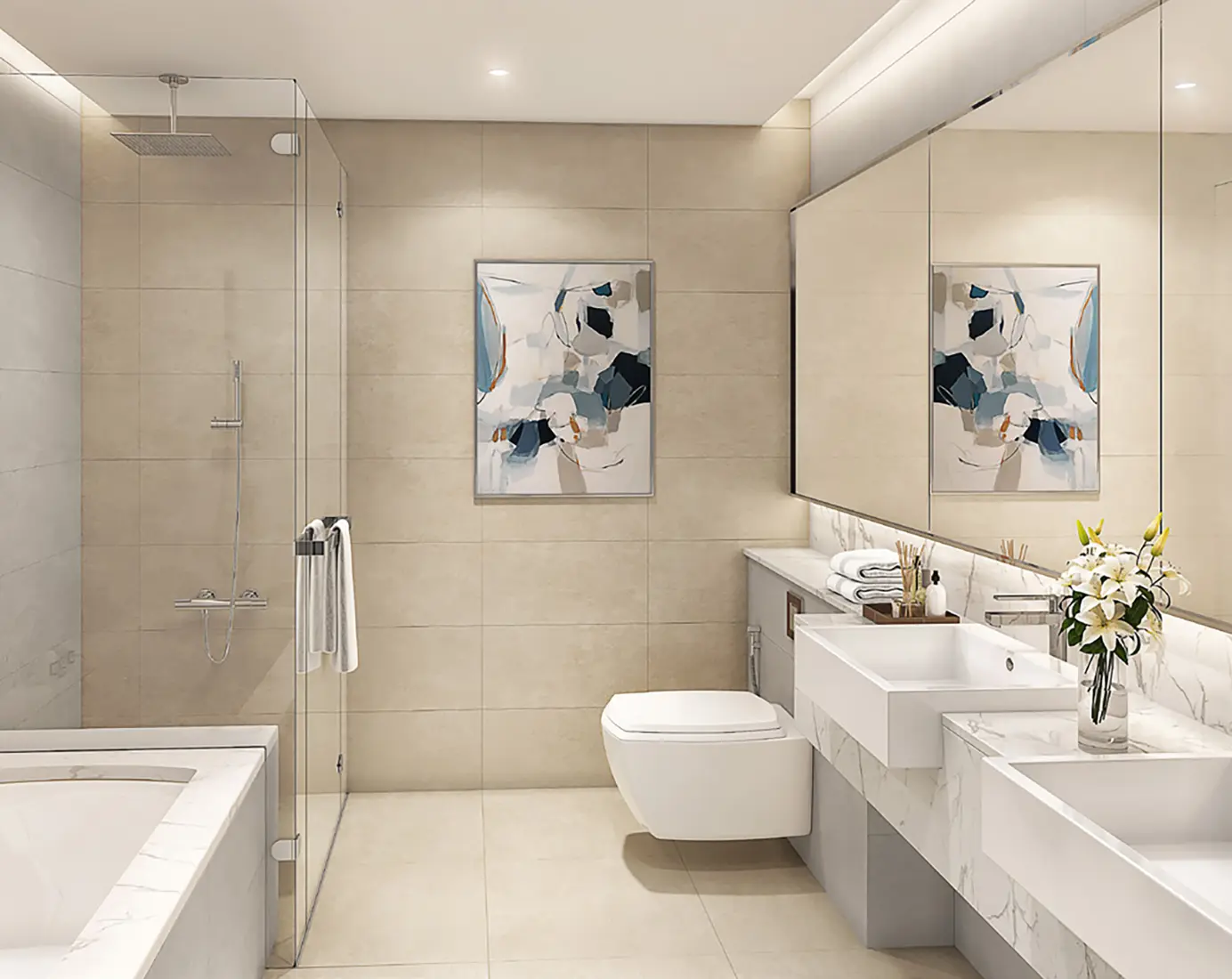 Semi-furnished finishing 2