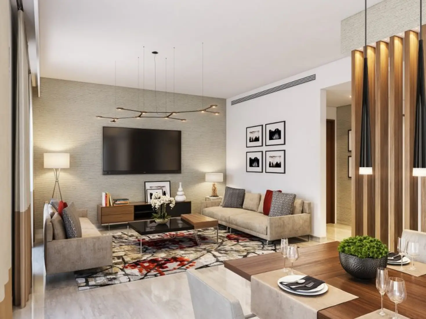 Semi-furnished finishing 2