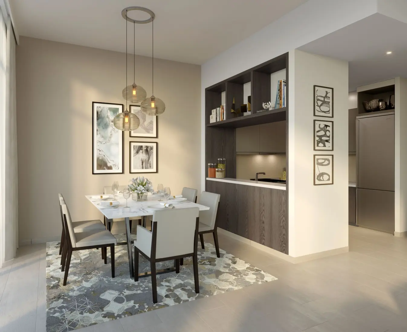 Semi-furnished finishing 2