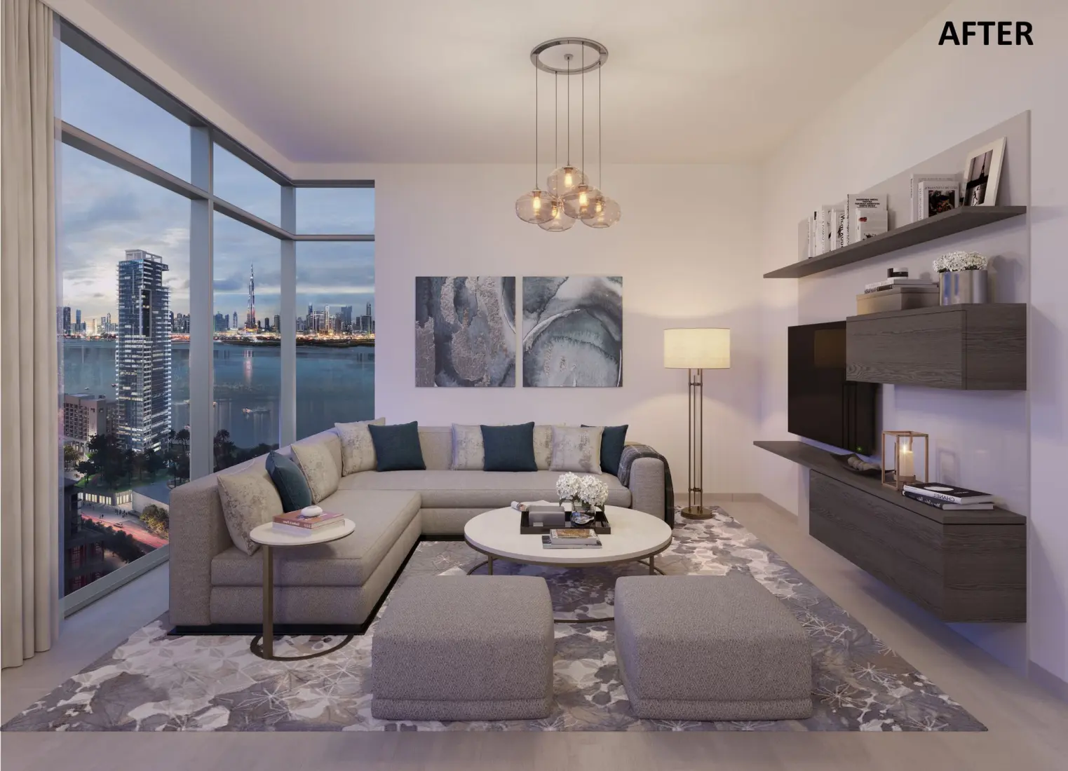 Semi-furnished finishing 3