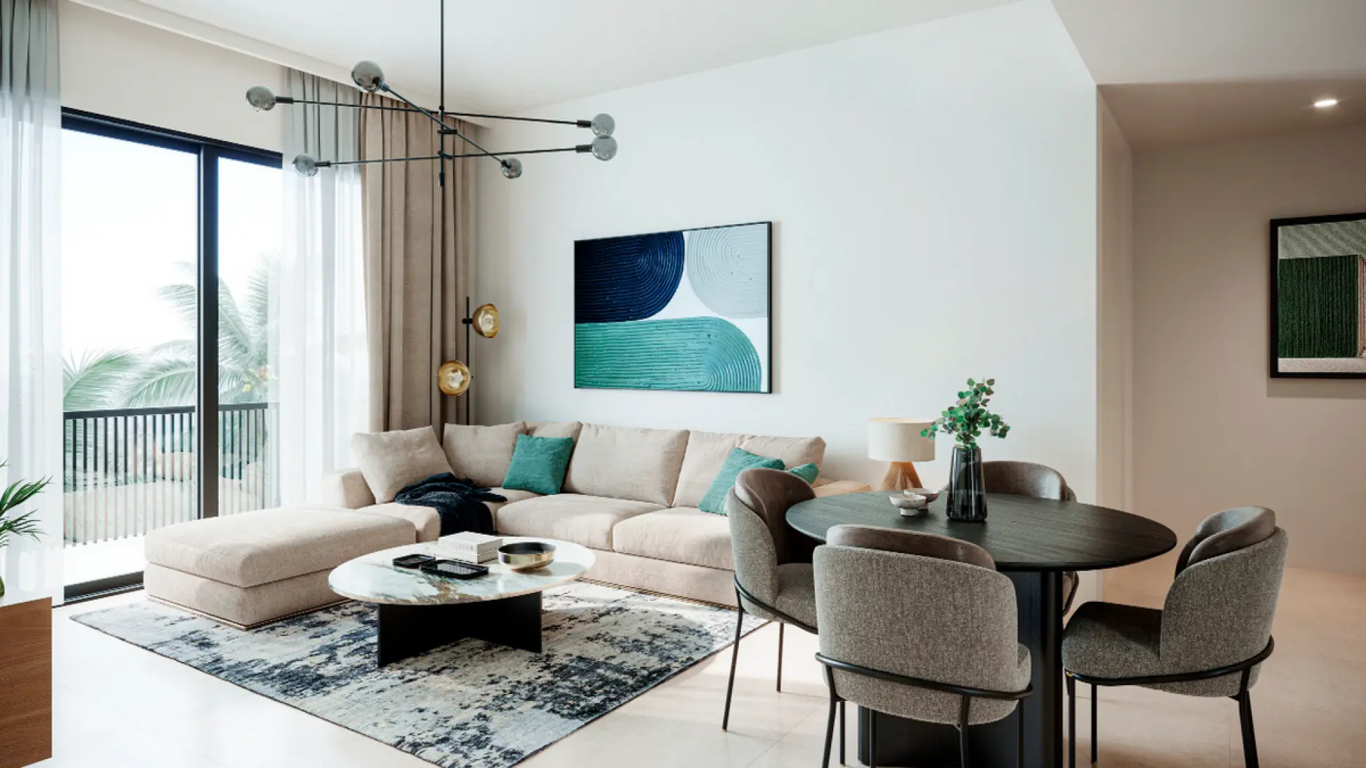 Semi-furnished finishing 2