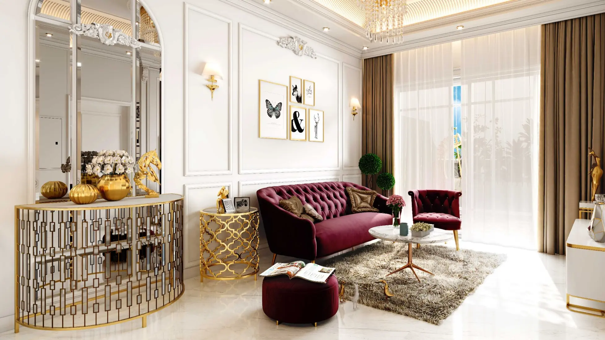 Semi-furnished finishing 4