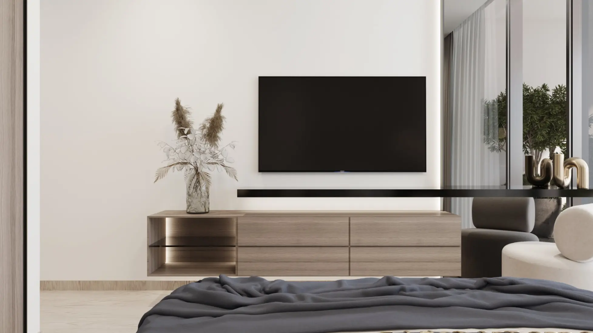 Semi-furnished finishing 2