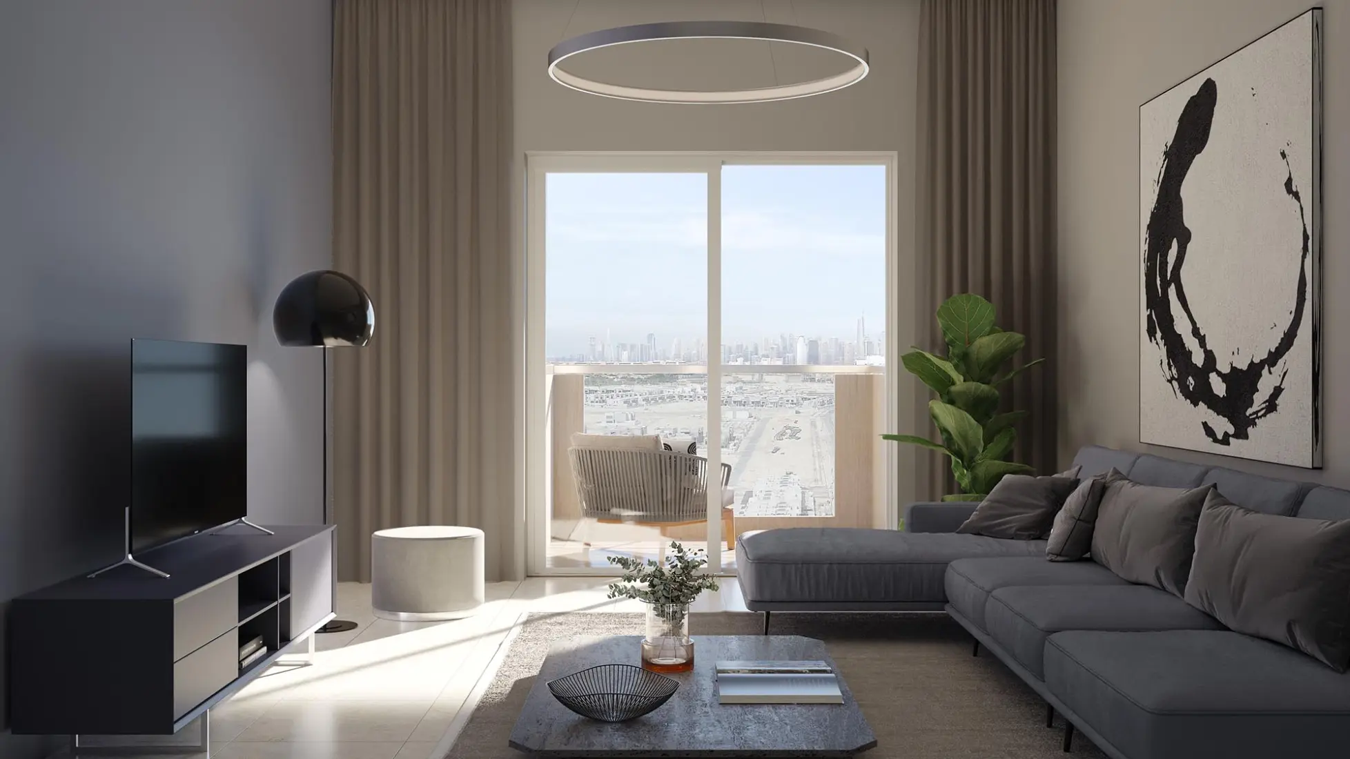 Semi-furnished finishing 2