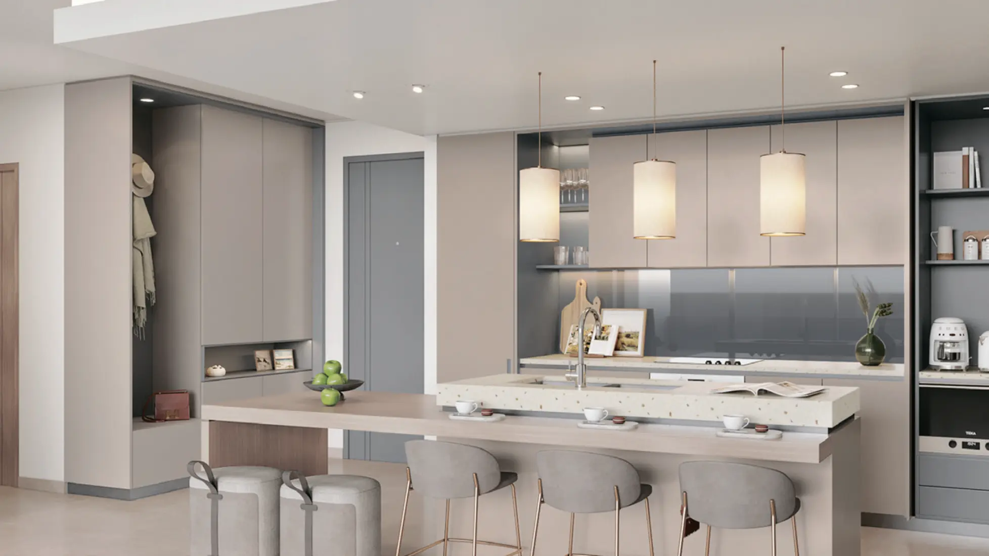 Semi-furnished finishing 3