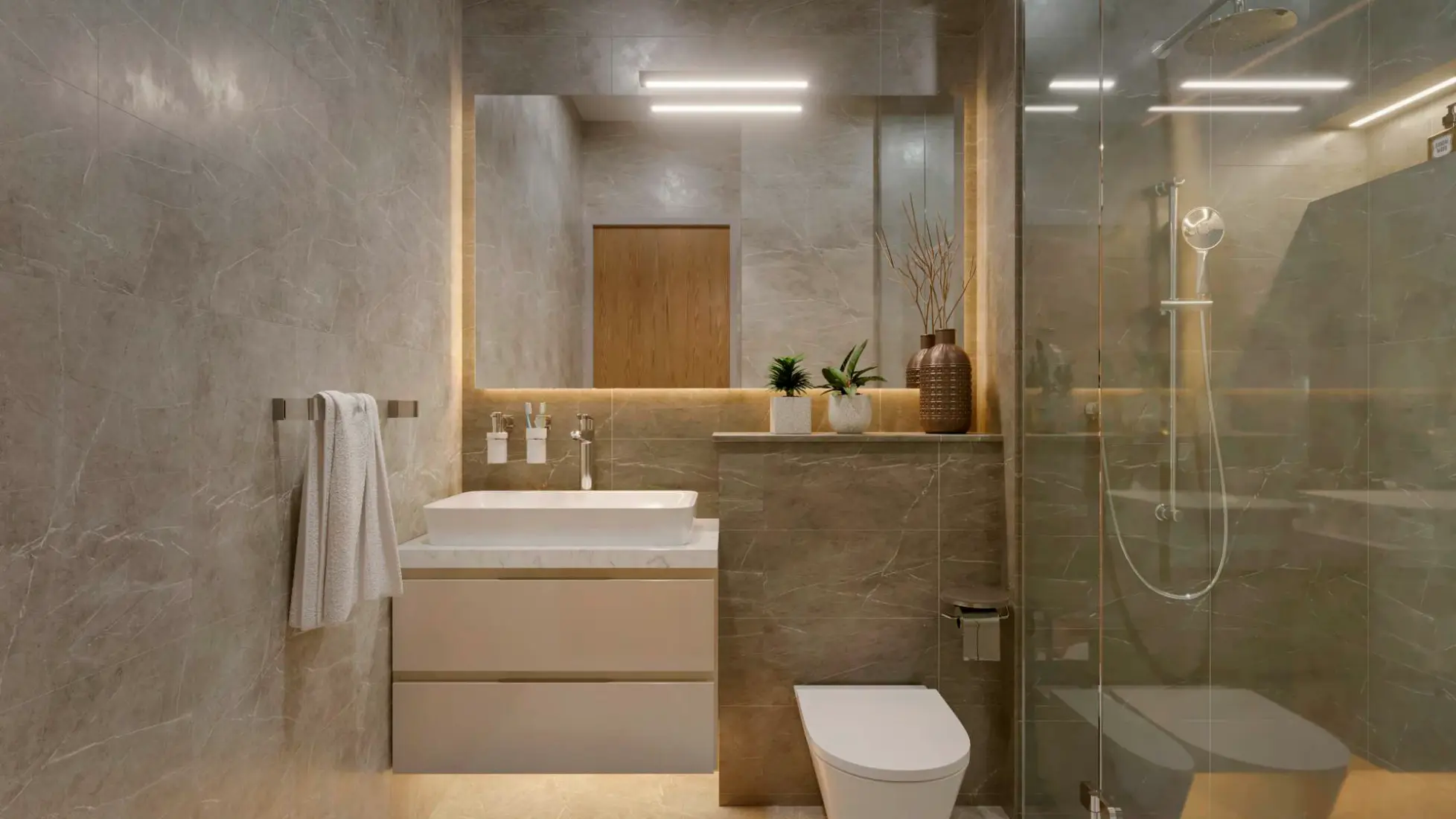 Semi-furnished finishing 4