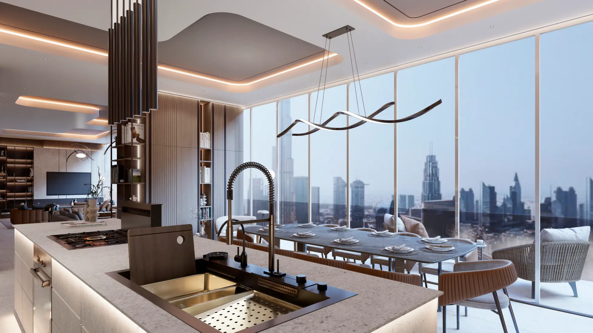 Semi-furnished finishing 2