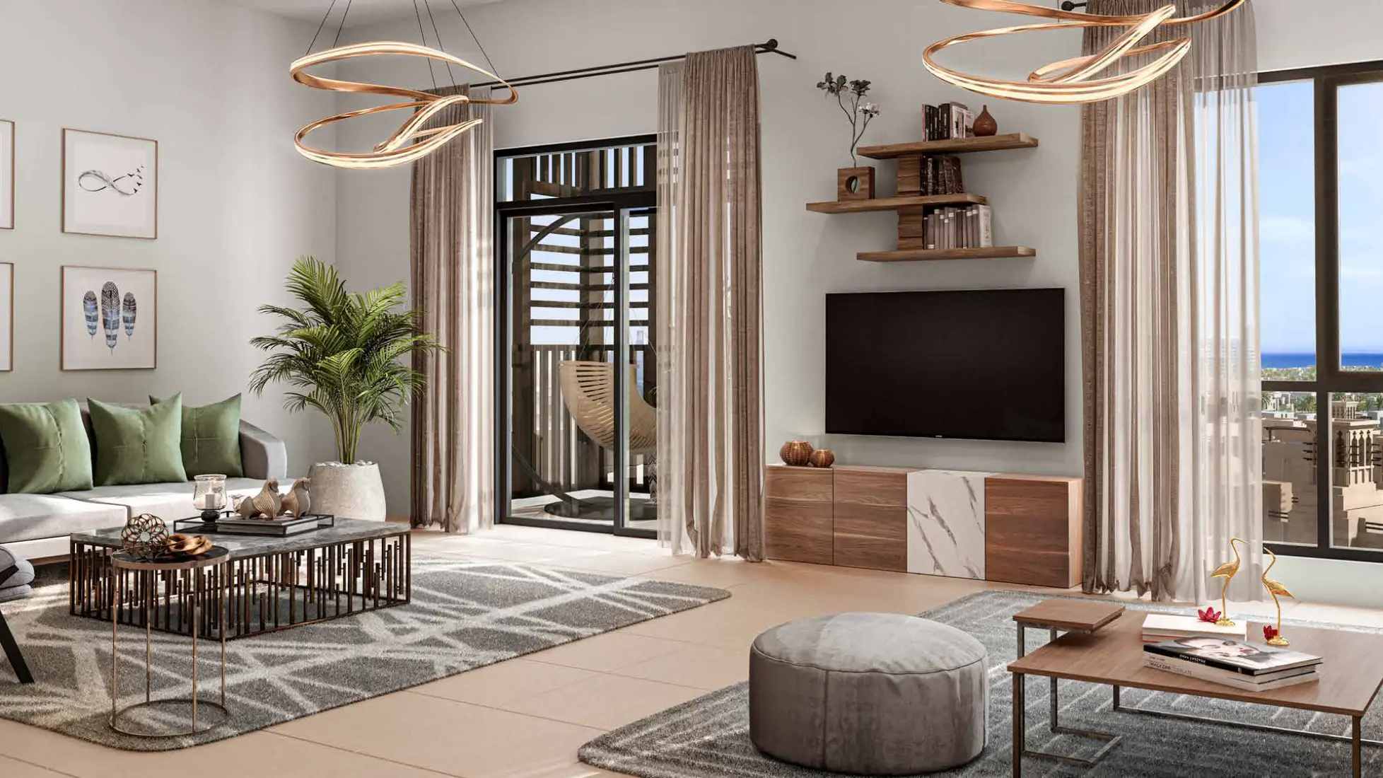 Semi-furnished finishing 2