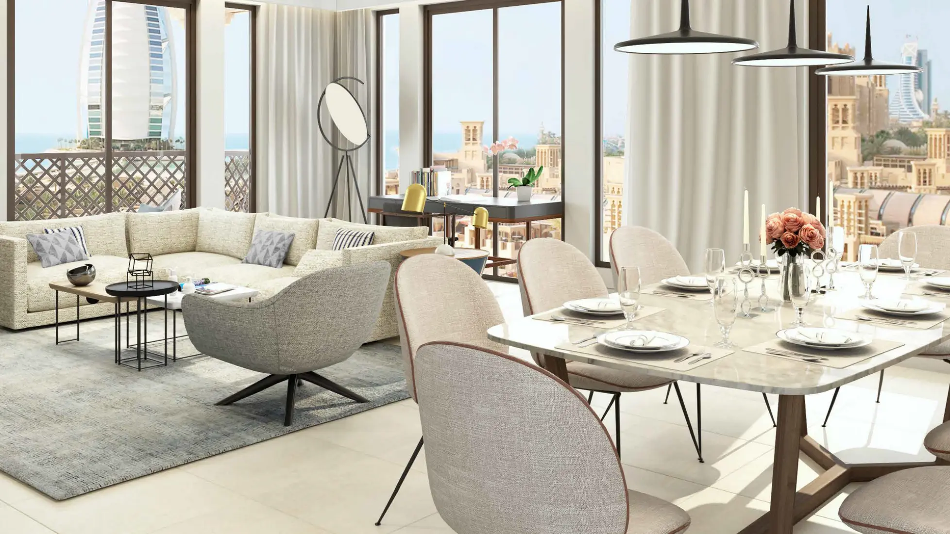 Semi-furnished finishing 2