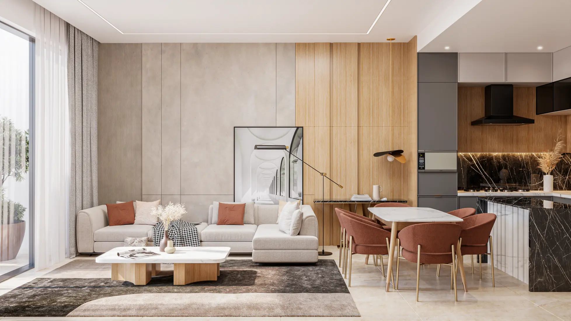 Semi-furnished finishing 3