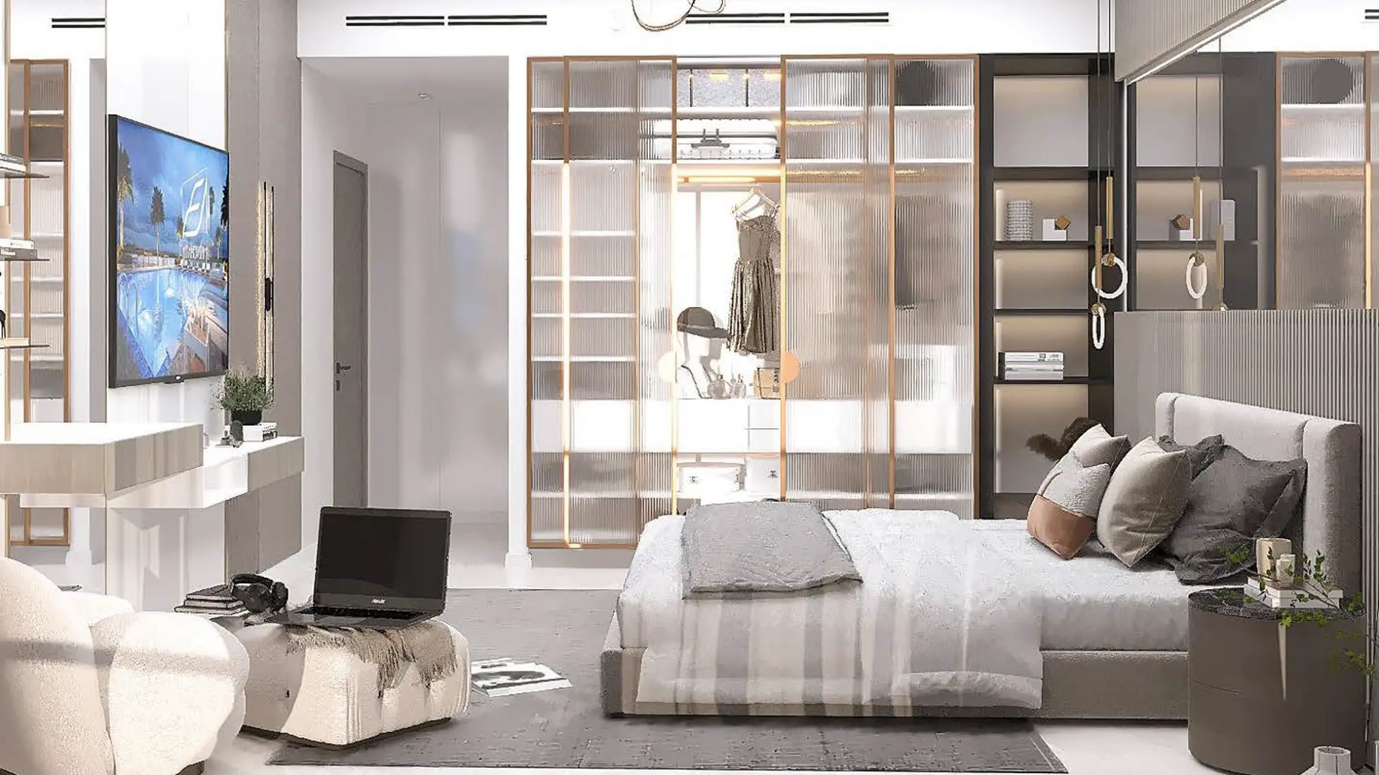 Semi-furnished finishing 2