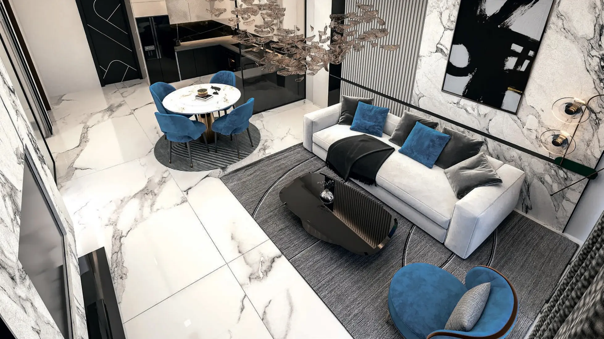 Semi-furnished finishing 2