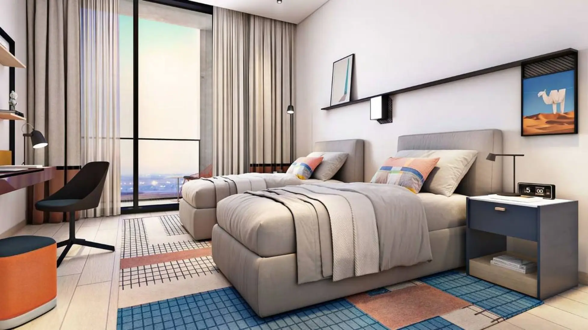 Semi-furnished finishing 2