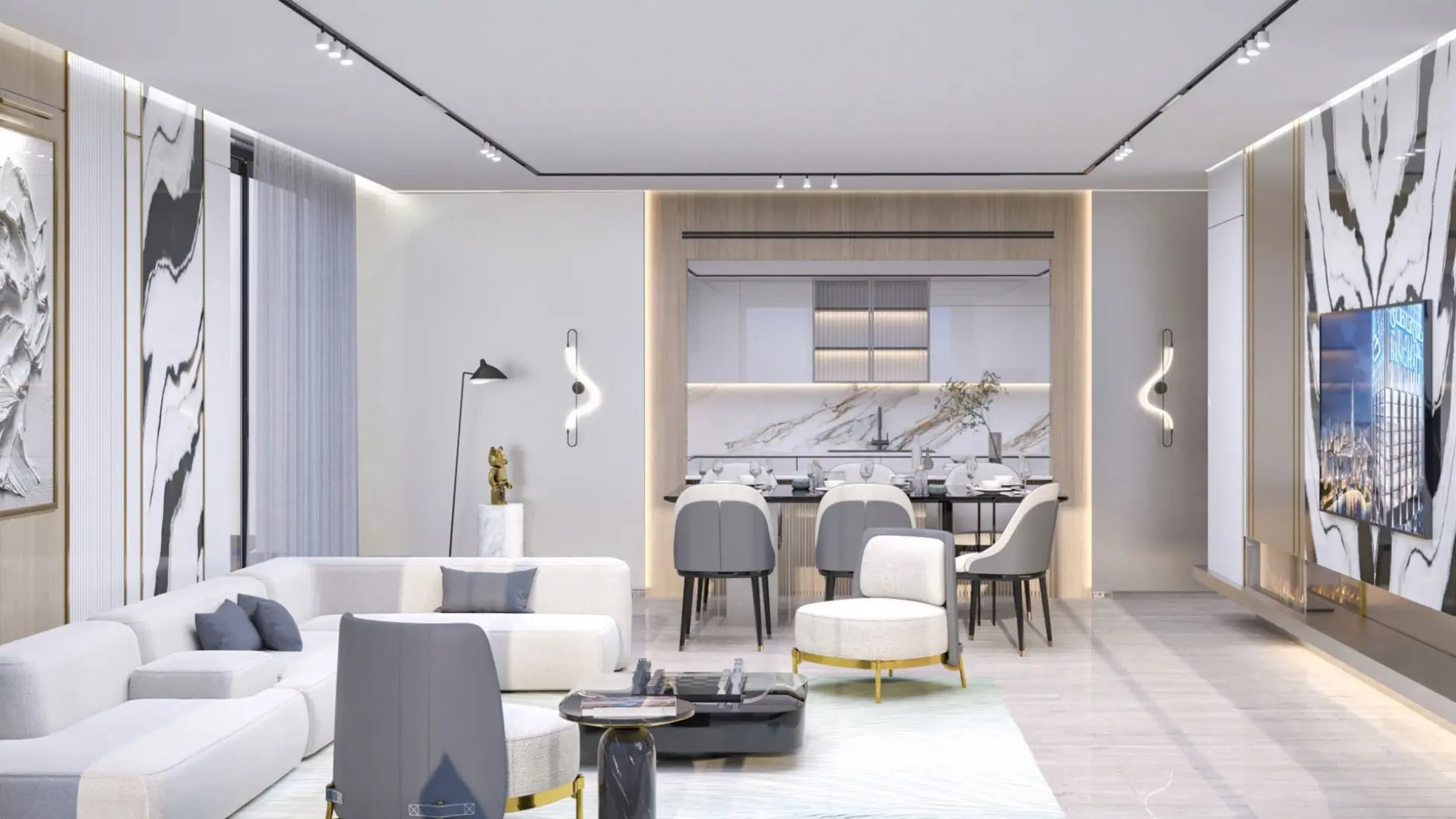 Semi-furnished finishing 2